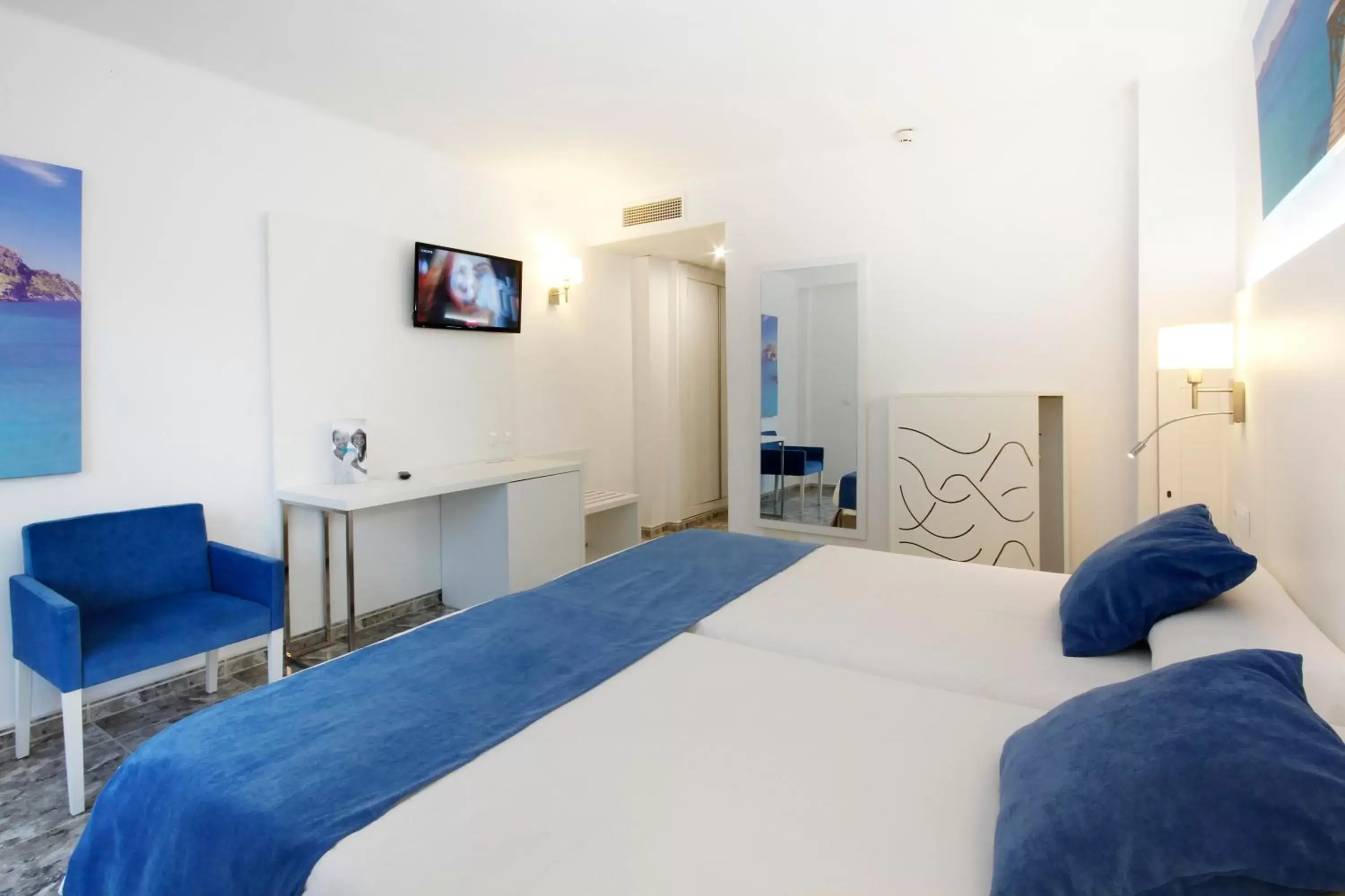 Bed in Hotel Ilusion Calma & Spa