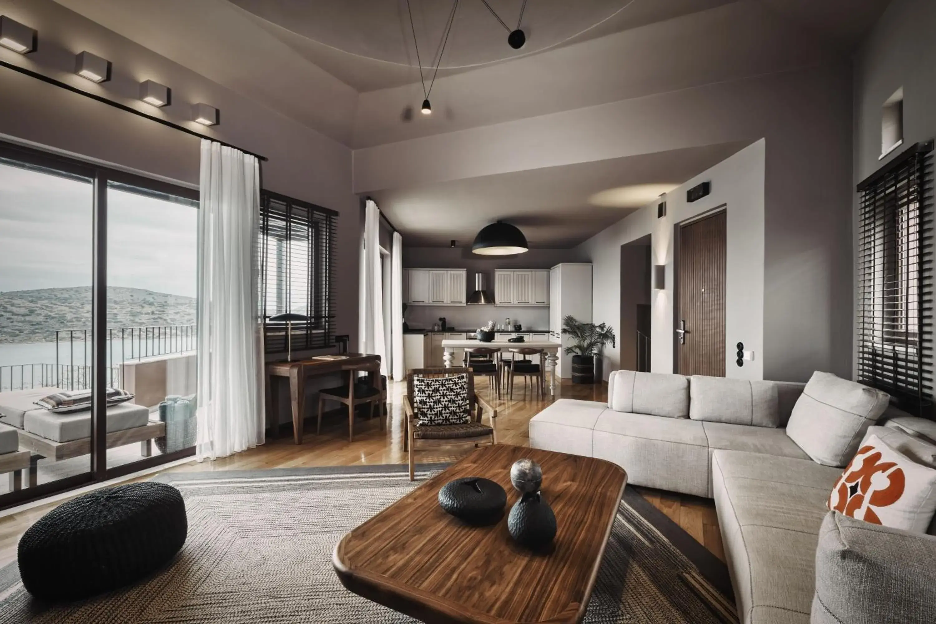 Bedroom, Seating Area in Domes of Elounda, Autograph Collection