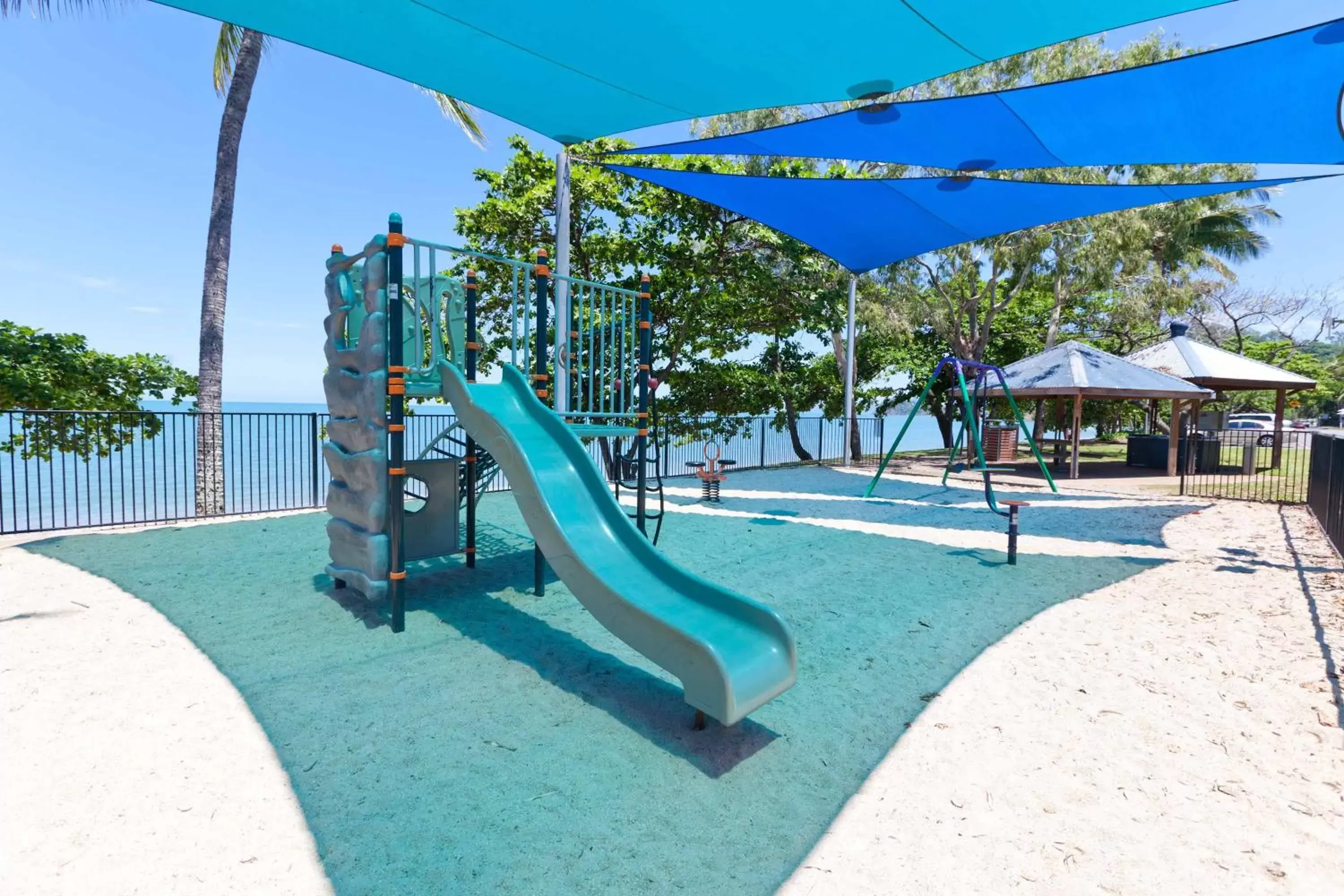 Children play ground, Children's Play Area in Trinity Beach Pacific