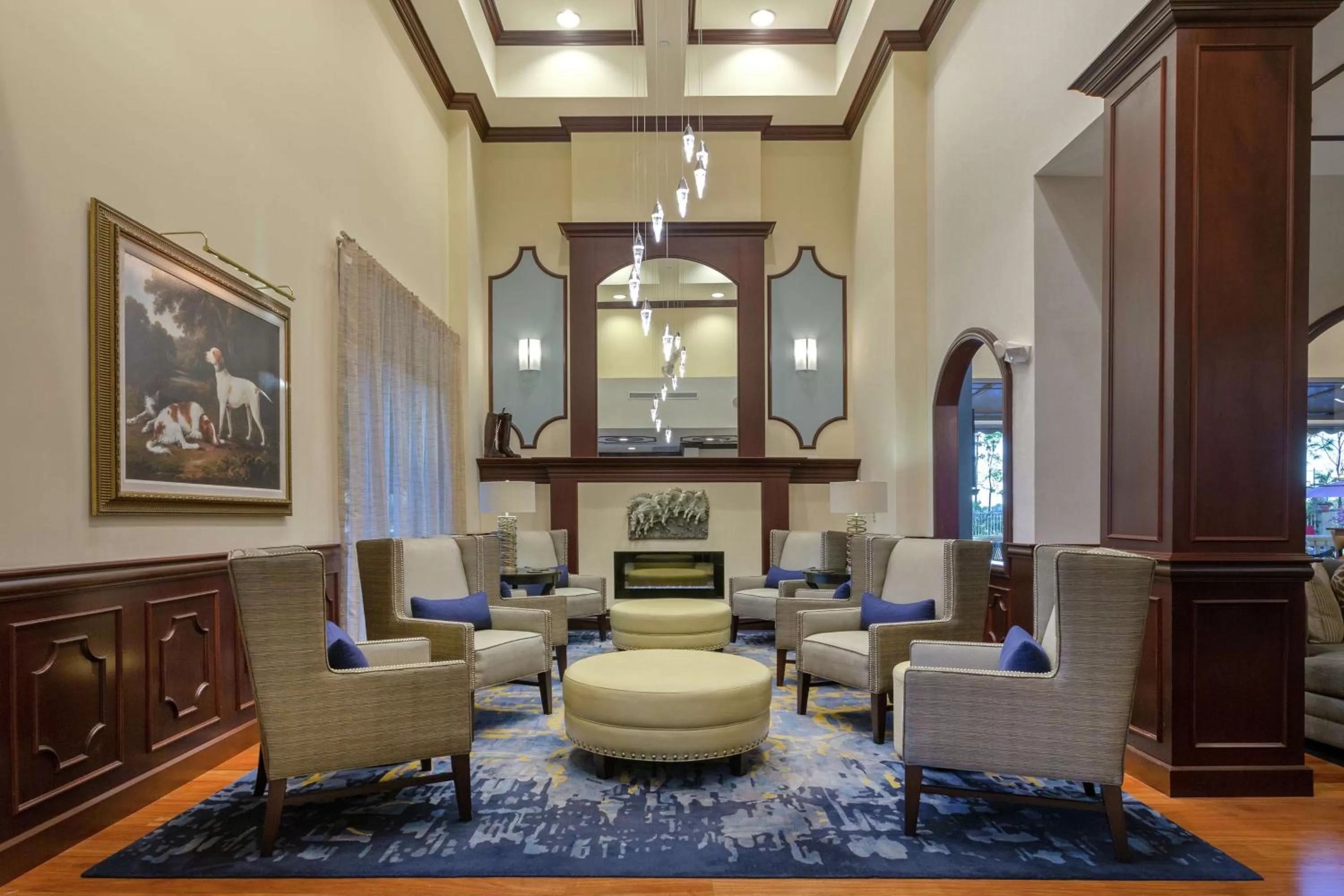 Lobby or reception in Hampton Inn & Suites Wellington