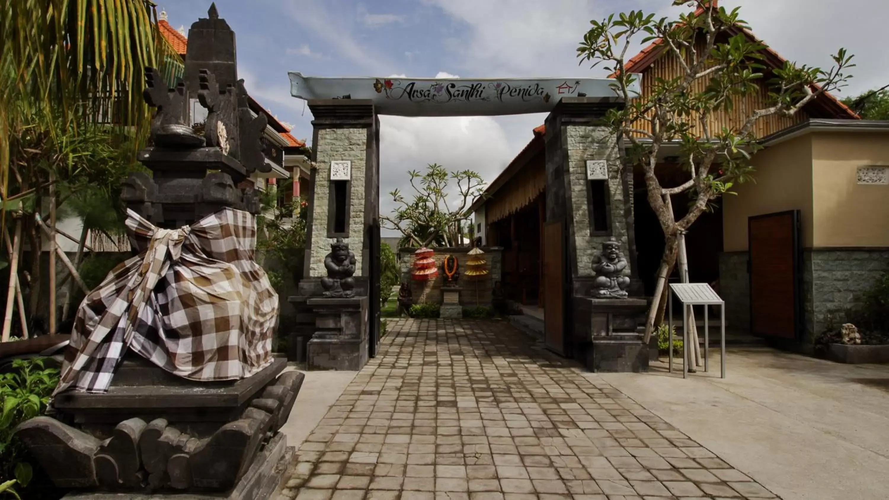 Lobby or reception in Hotel Arsa Santhi Nusa Penida