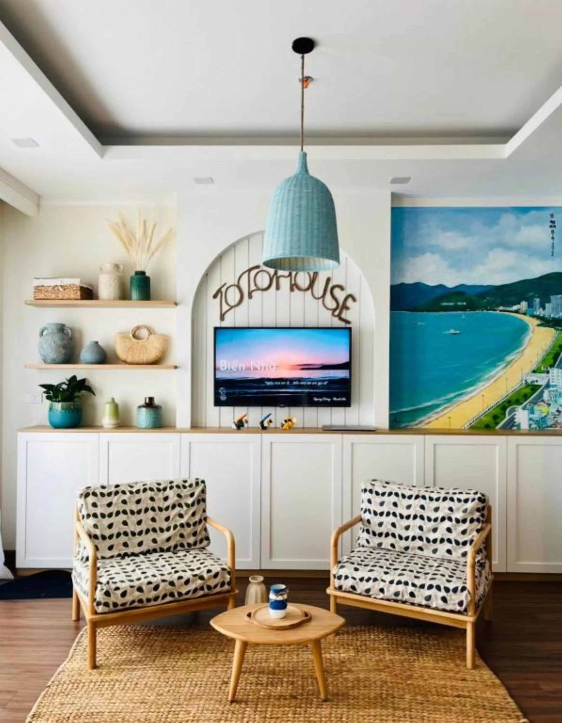 Living room in FLC Sea Tower Quy Nhơn - Homostay