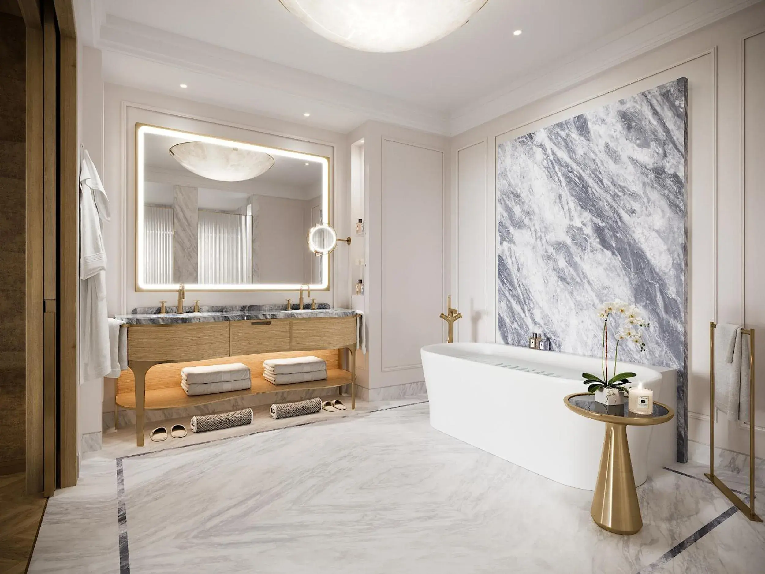 Bathroom in Four Seasons Resort and Residences at The Pearl - Qatar