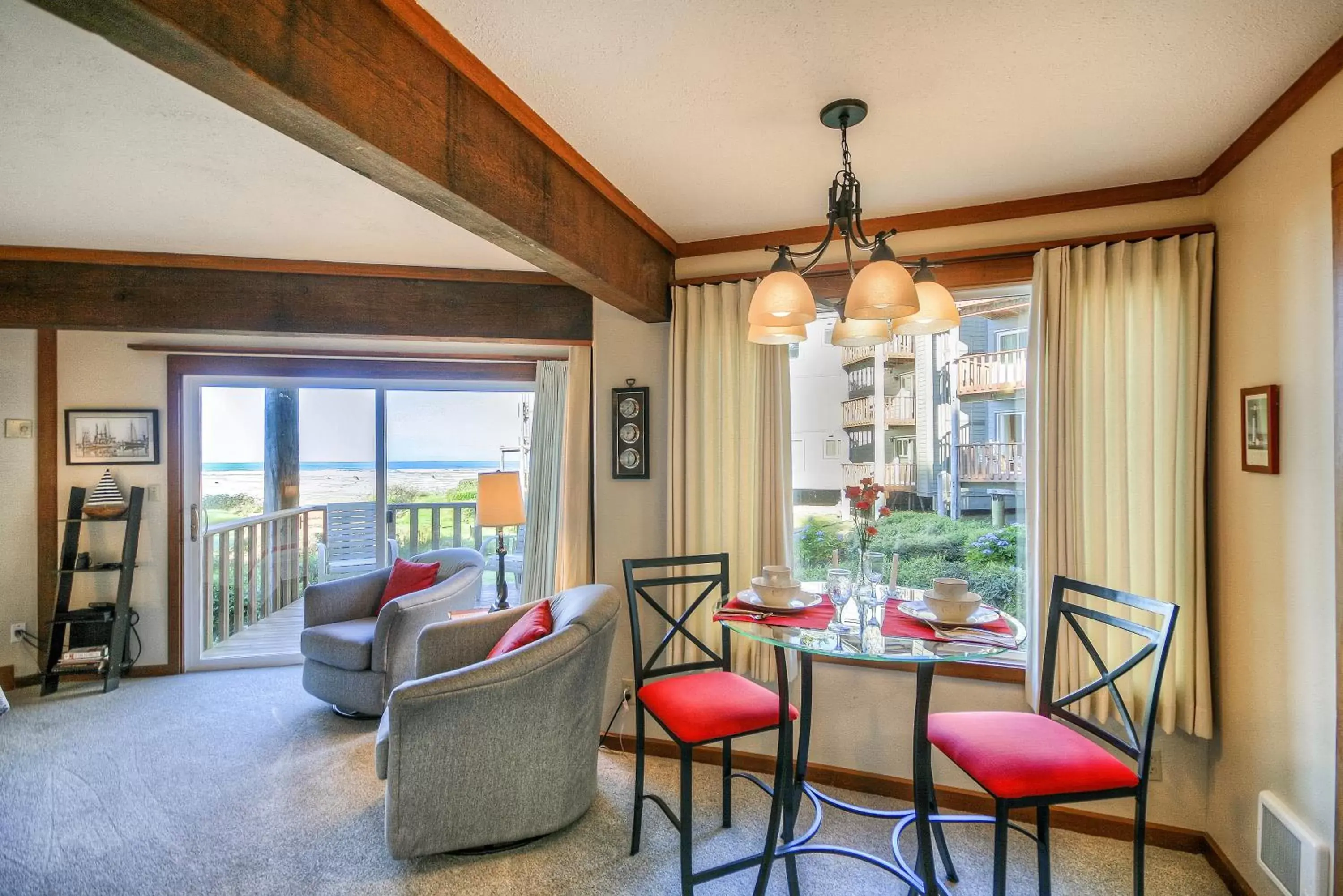 Seating Area in Little Creek Cove Beach Resort