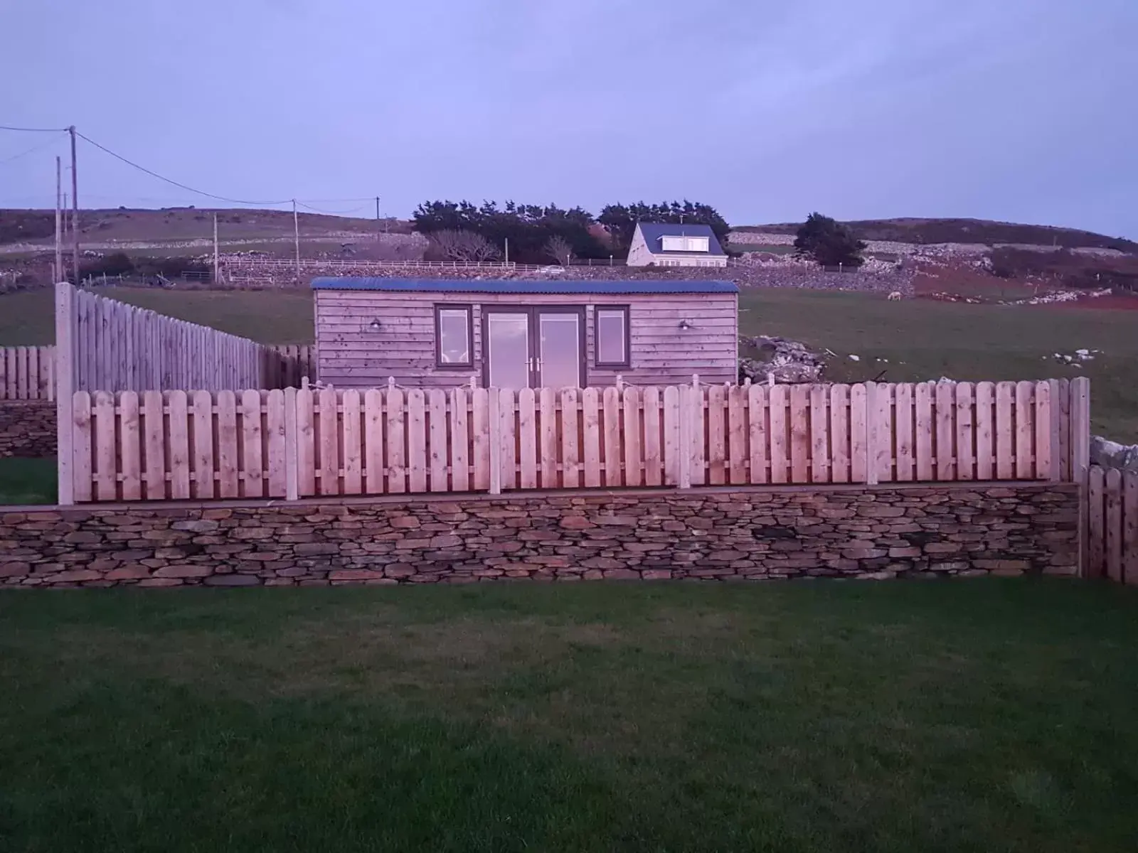 Natural landscape in Allibella Shepherds Hut, Amazing Seaview, Private garden, Pet Friendly