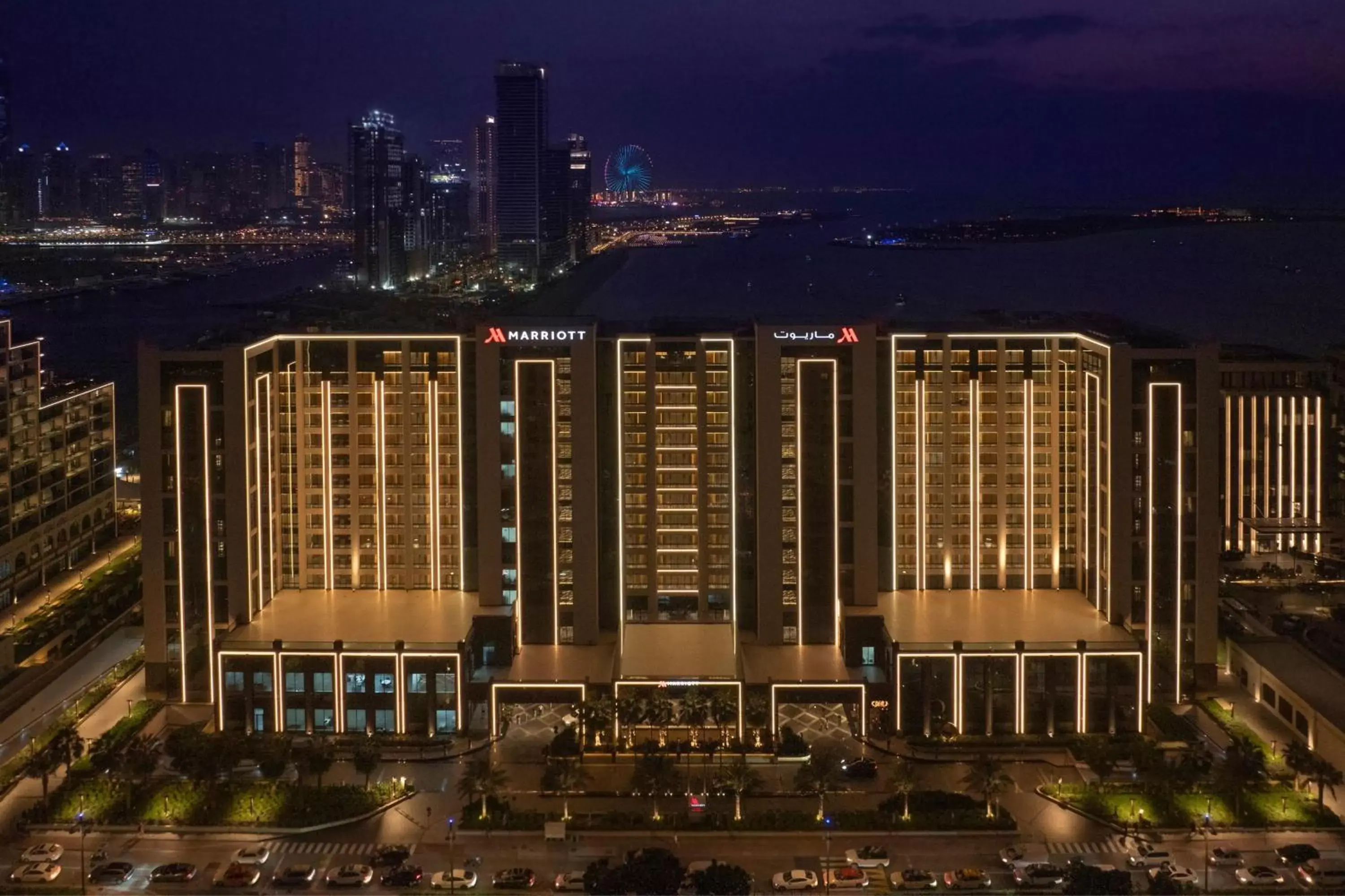 Property building, Bird's-eye View in Marriott Resort Palm Jumeirah, Dubai