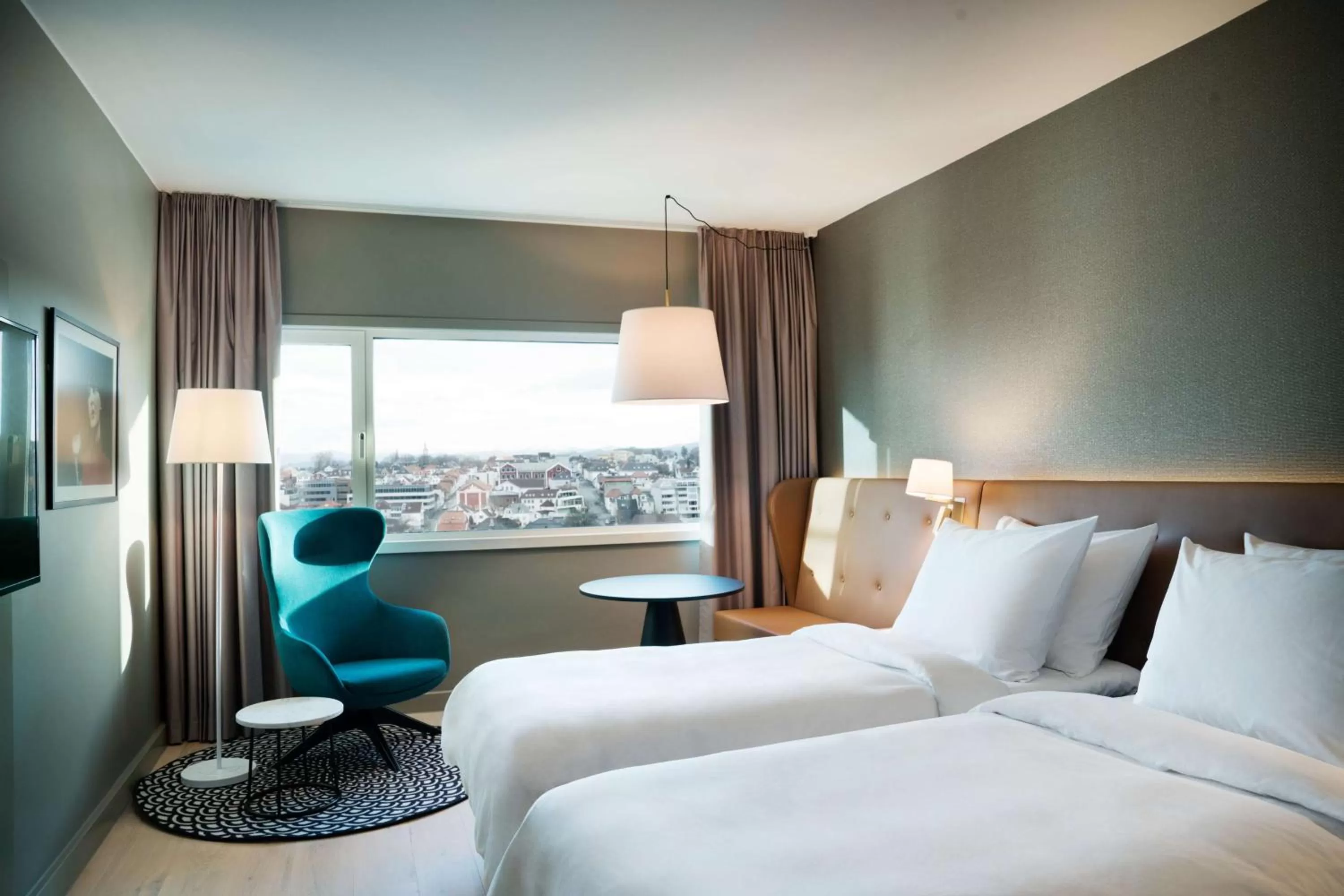 Photo of the whole room, Bed in Radisson Blu Atlantic Hotel, Stavanger
