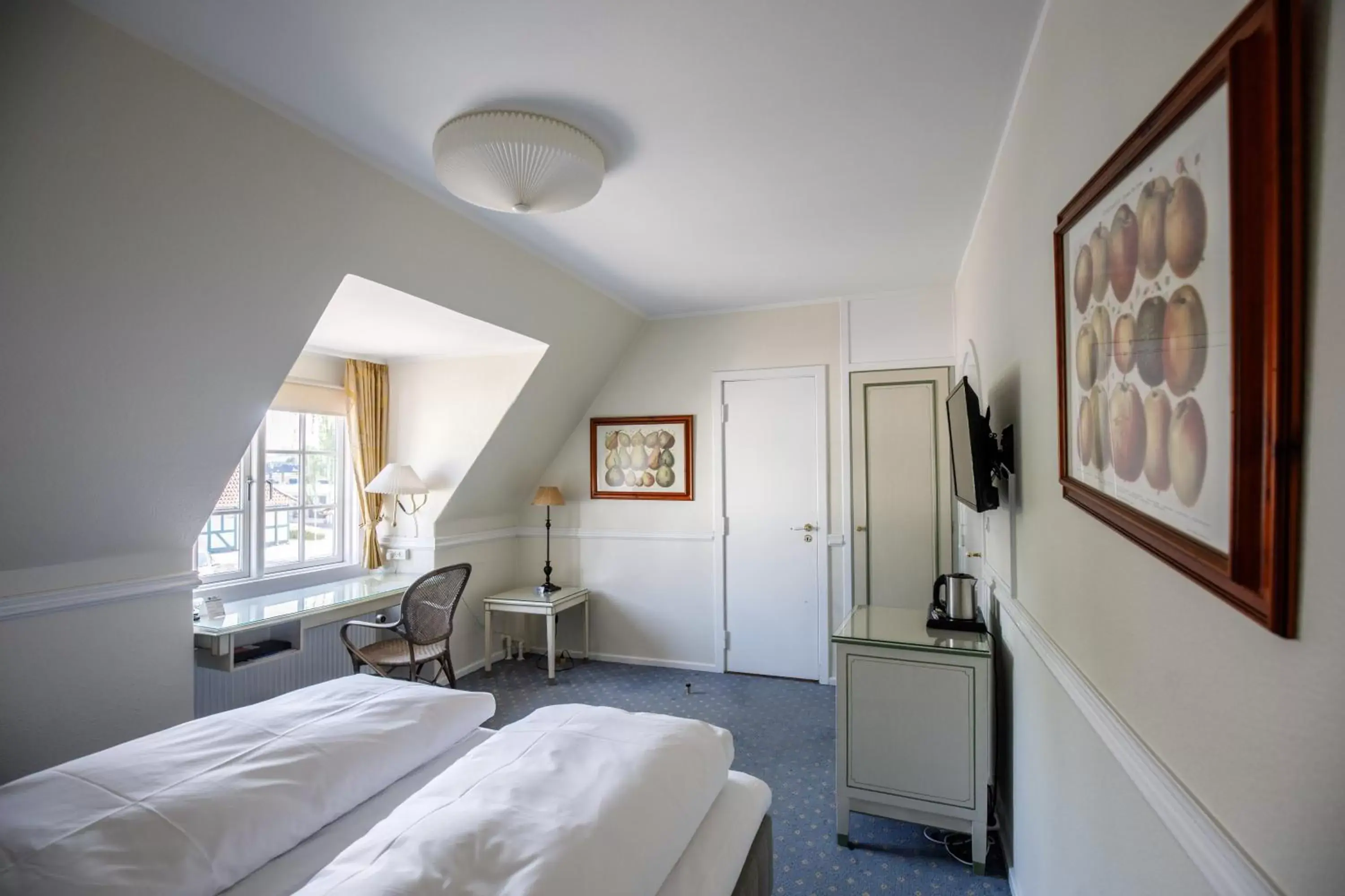Bedroom in Hotel Knudsens Gaard