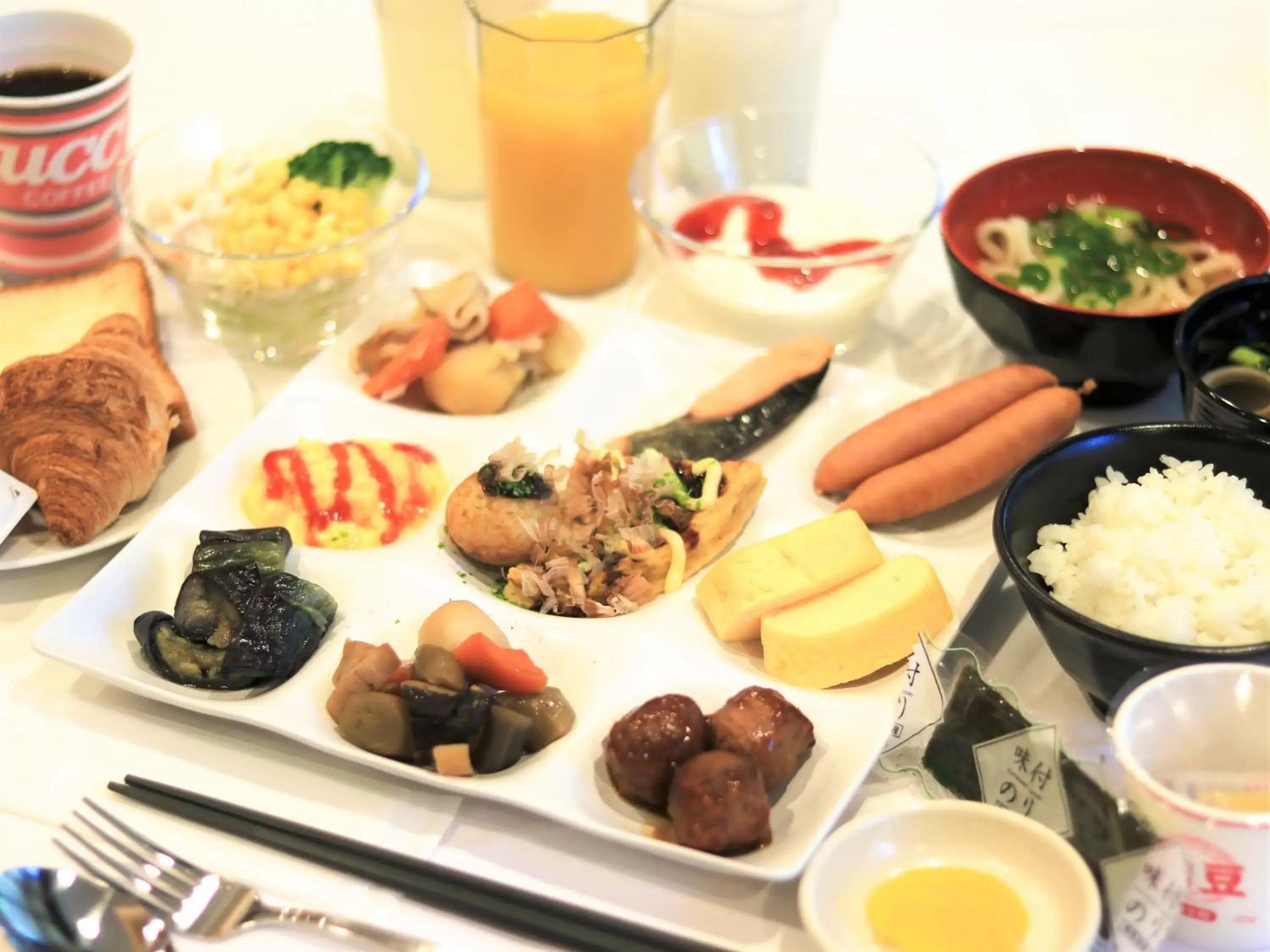 Breakfast, Food in Smile Hotel Osaka Nakanoshima