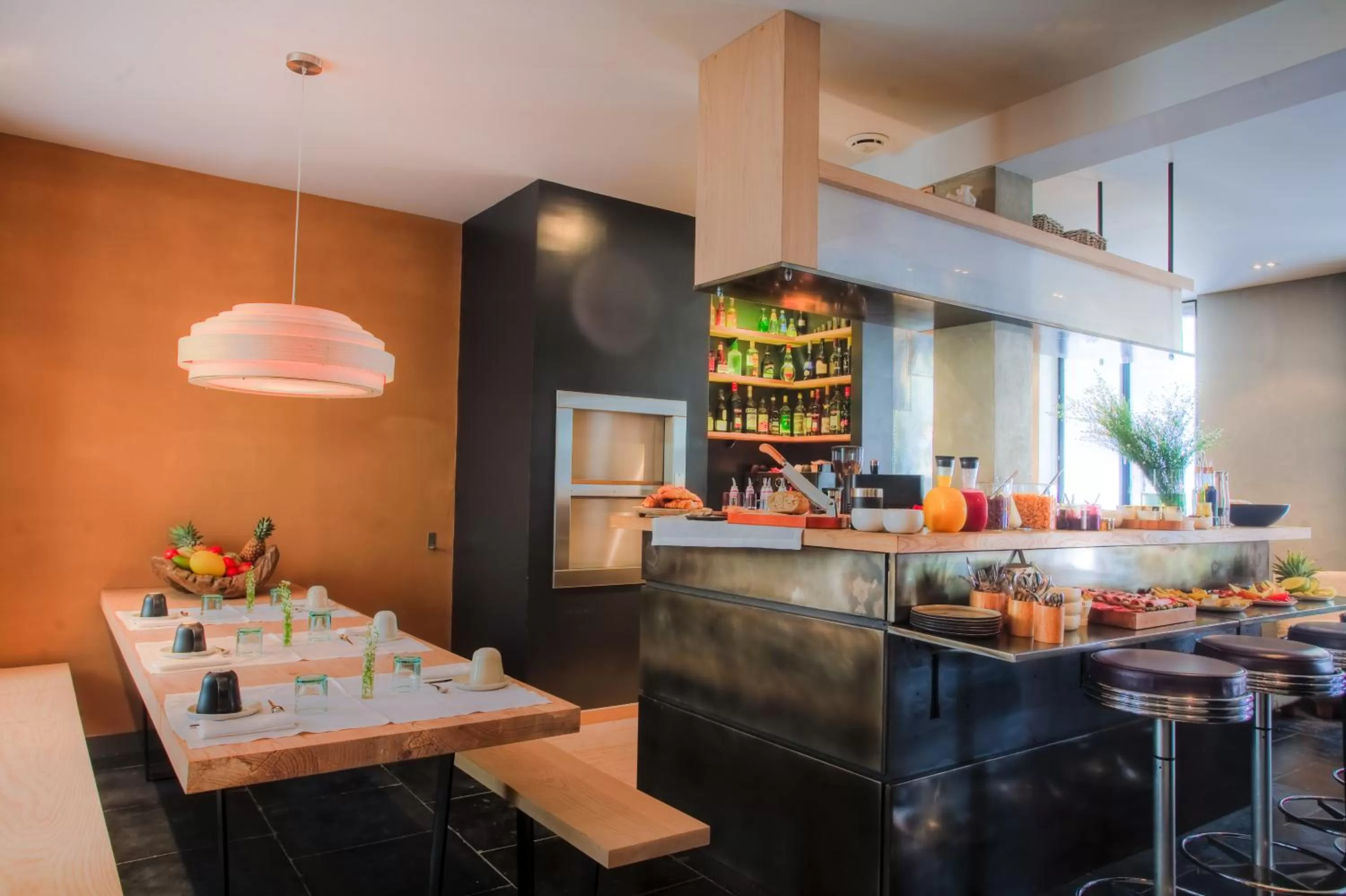 Food and drinks in Hidden Hotel