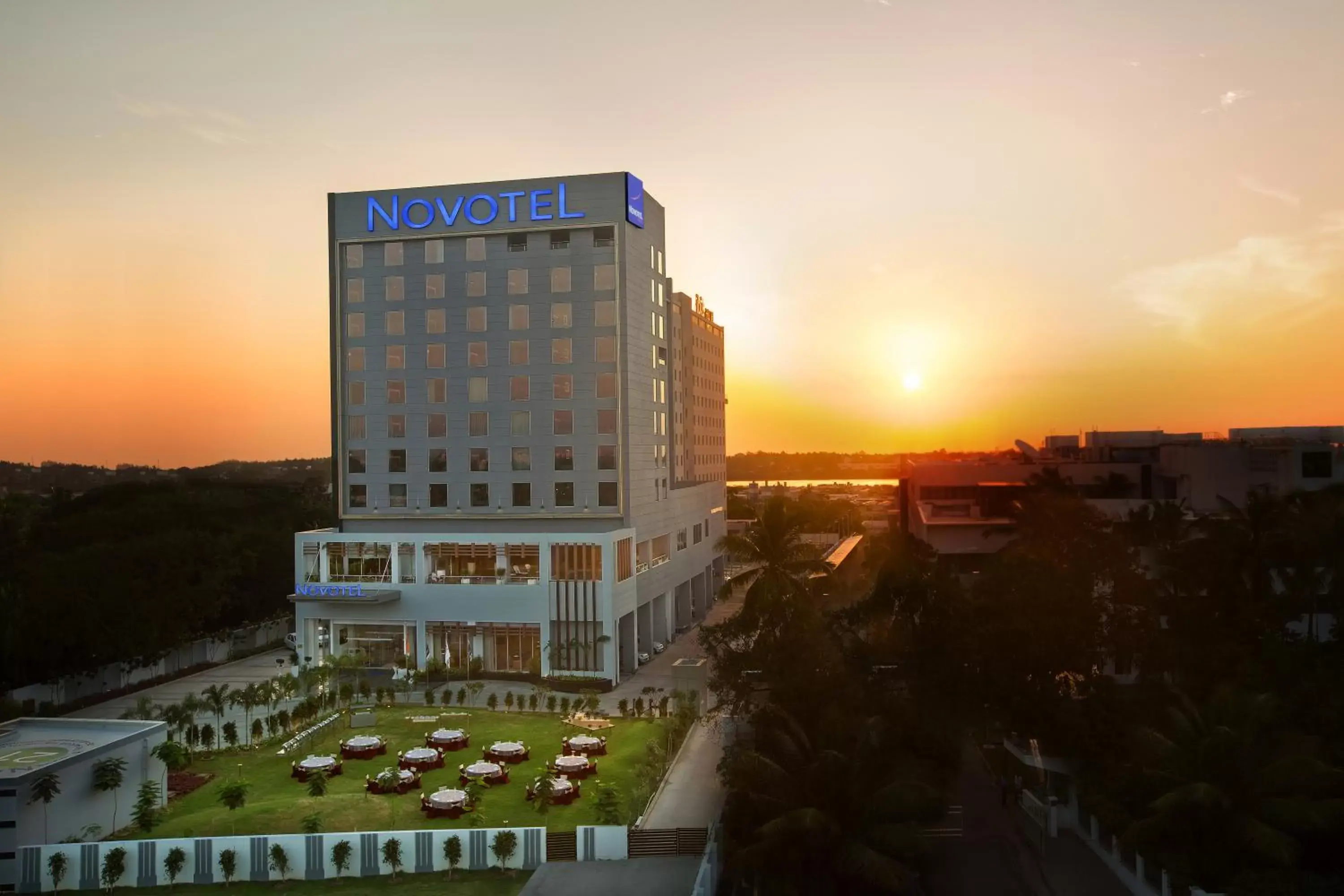 Bird's eye view in Novotel Chennai Sipcot