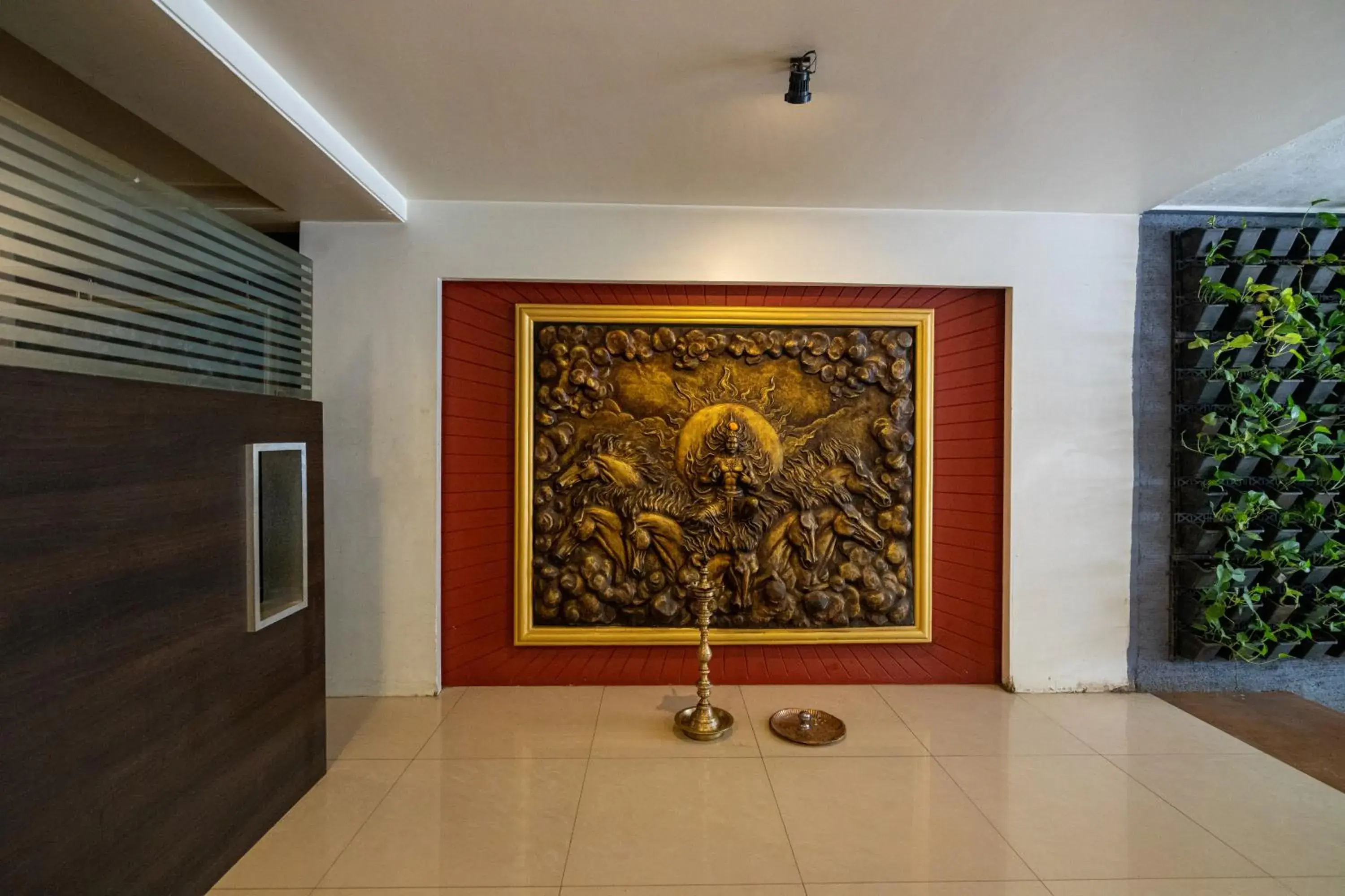 Lobby or reception in Hotel Rama Heritage