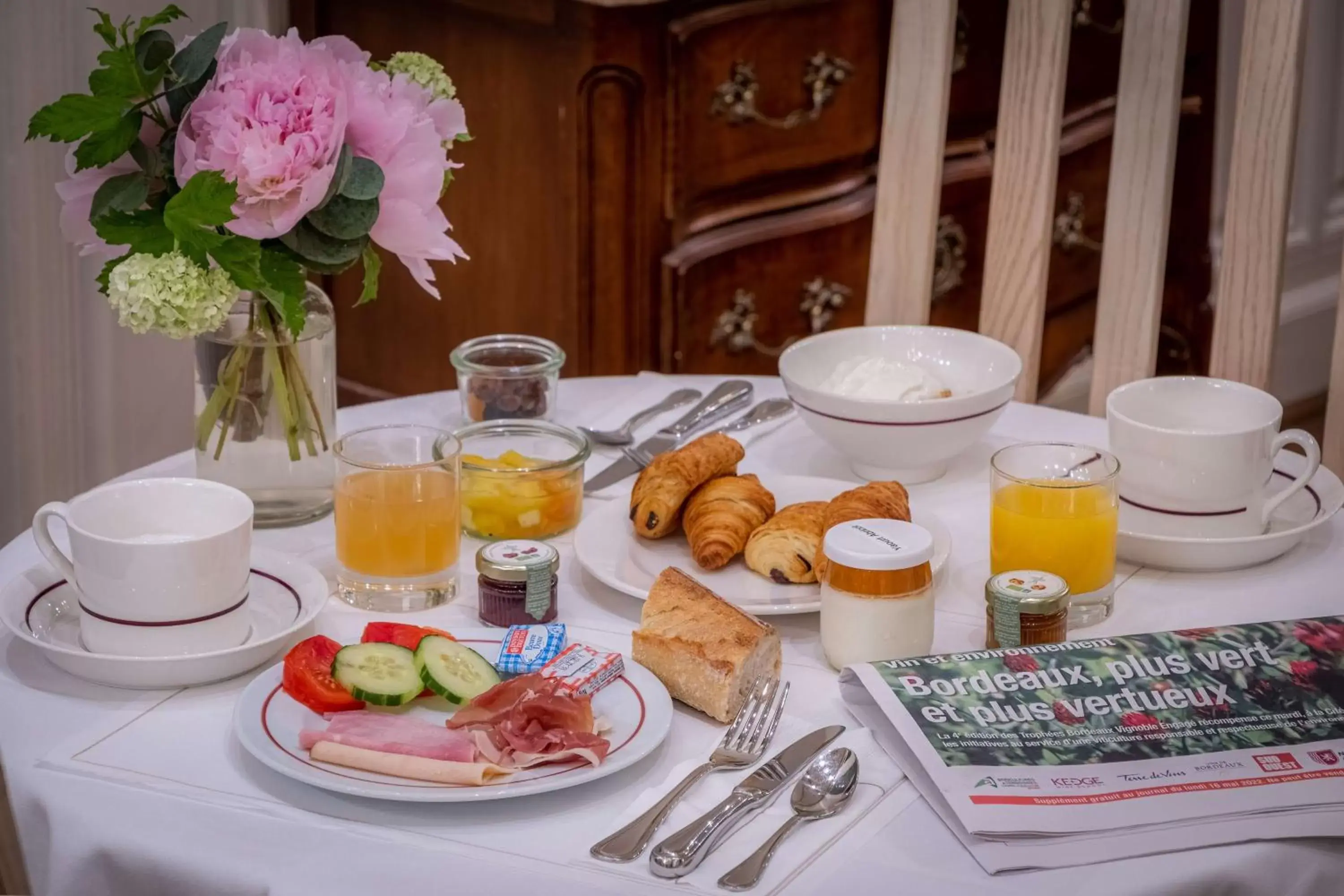 Breakfast in Best Western Grand Hotel Francais