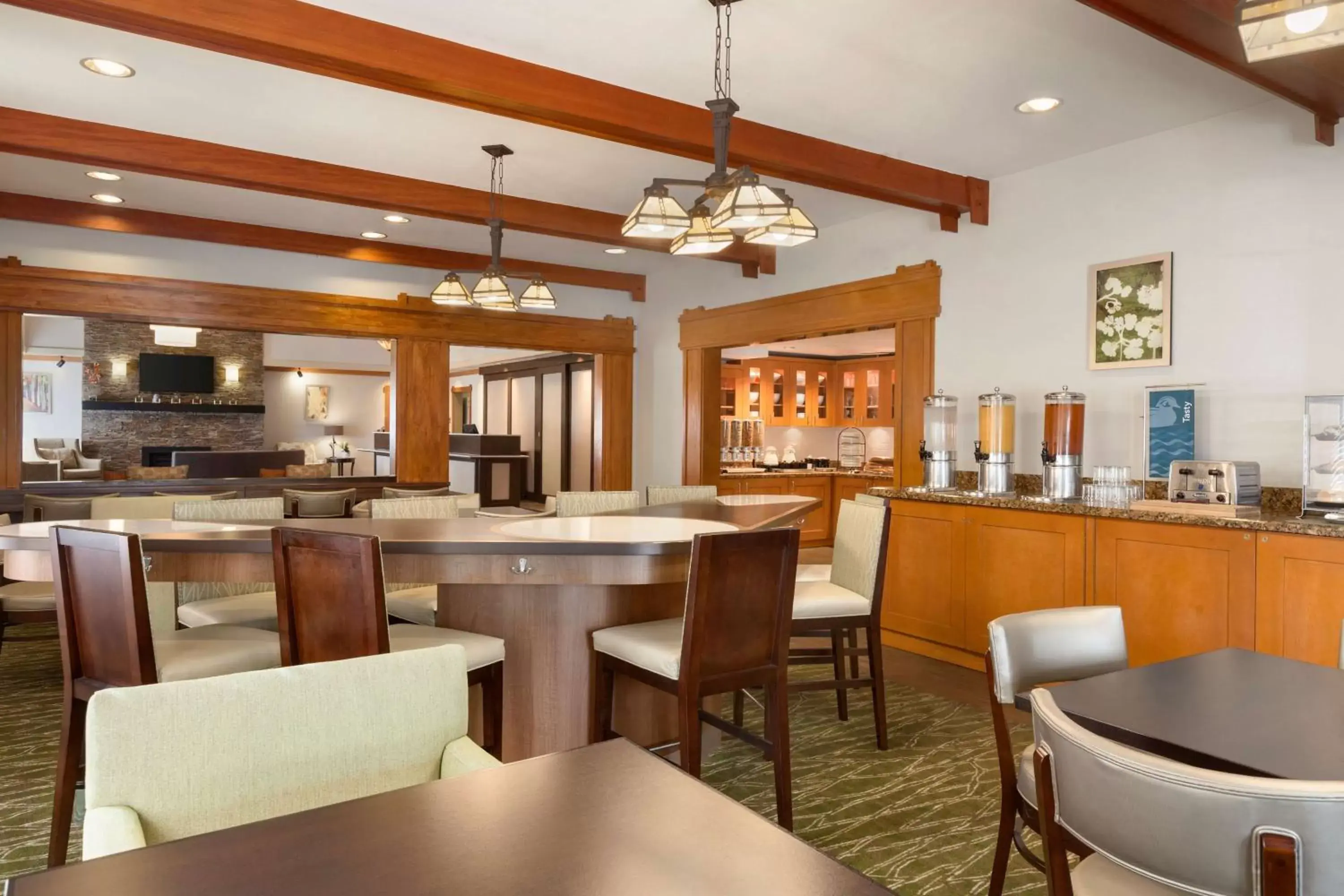 Lounge or bar, Restaurant/Places to Eat in Homewood Suites by Hilton San Francisco Airport North California