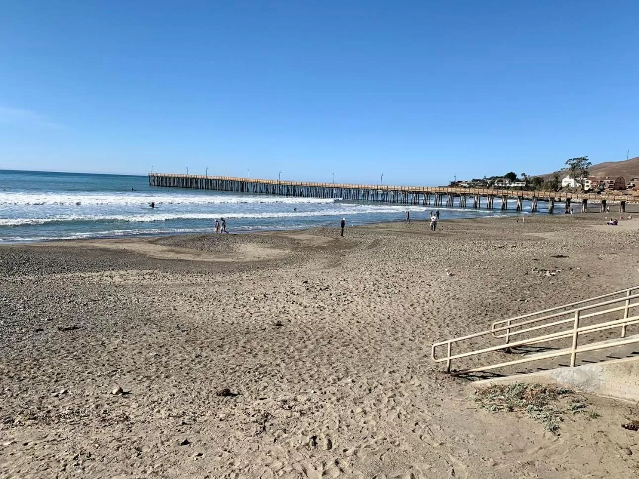 Beach in Central Coast Inn Cayucos