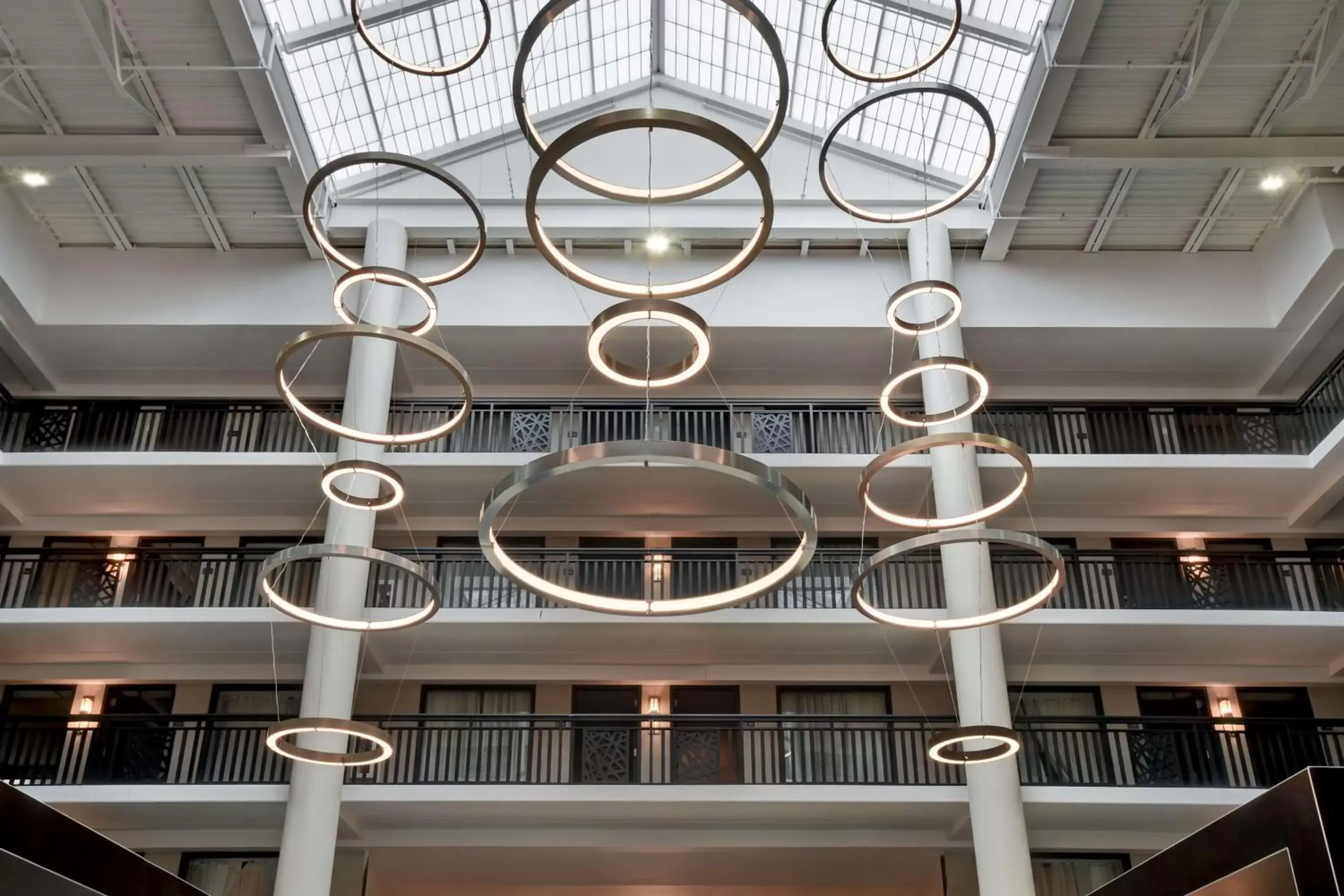 Lobby or reception in Embassy Suites Syracuse