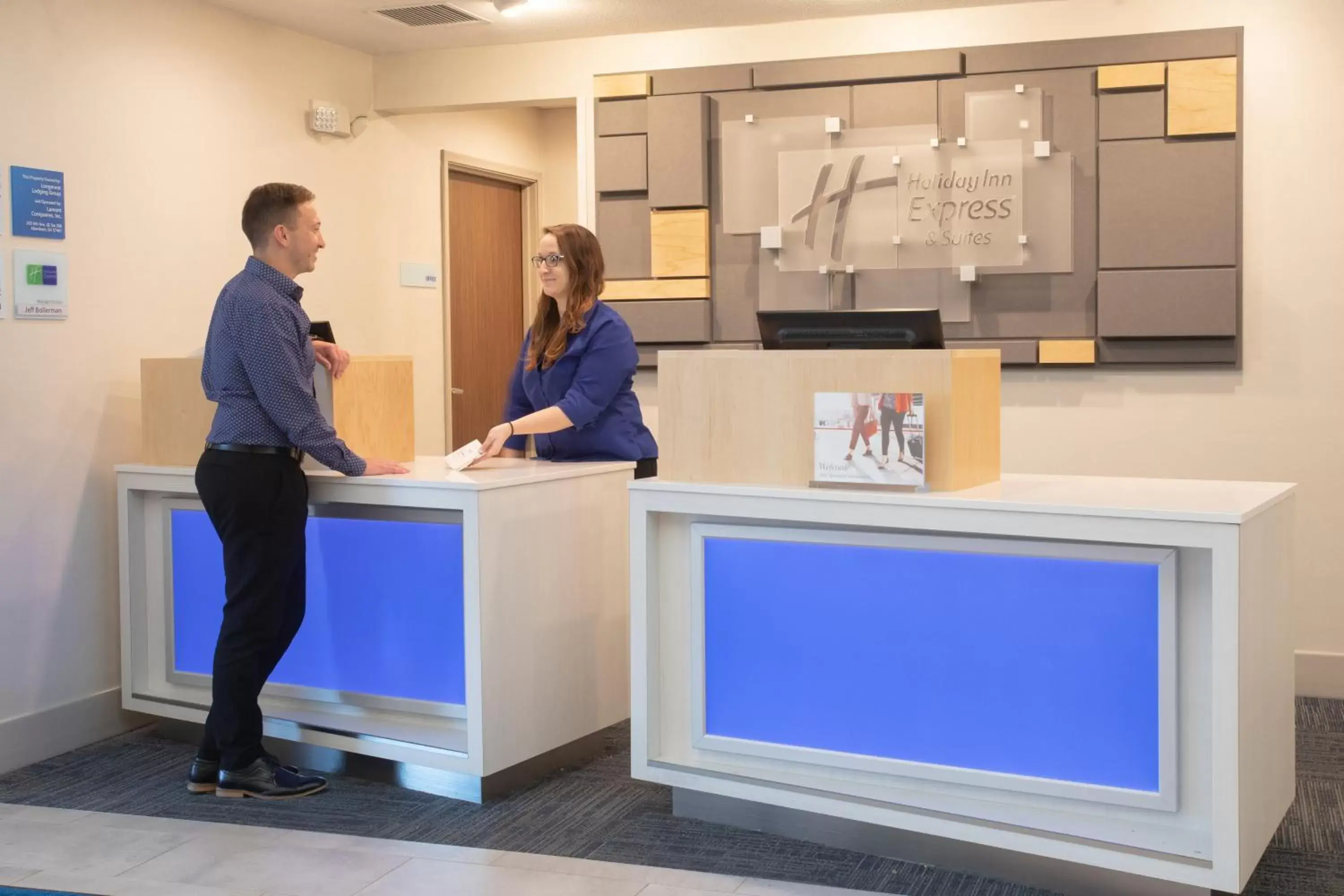 Lobby or reception, Lobby/Reception in Holiday Inn Express Hotel & Suites Longmont, an IHG Hotel