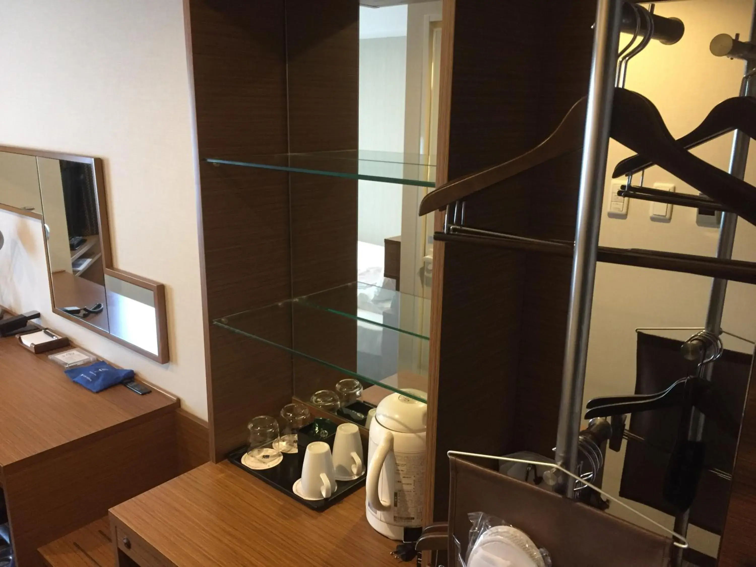 Decorative detail, TV/Entertainment Center in HOTEL MYSTAYS Kamata