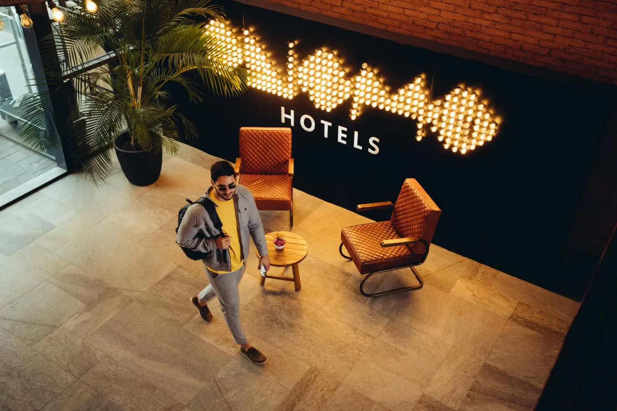 Seating area in ONOMO Hotel Casablanca Sidi Maarouf