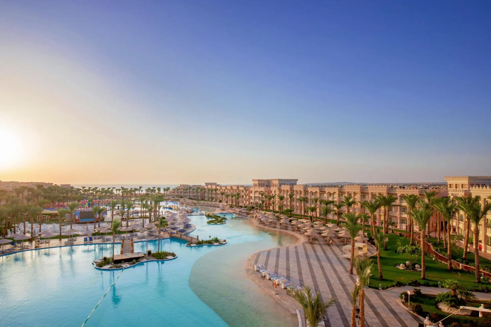 Bird's eye view in Albatros Palace Resort (Families and Couples Only)