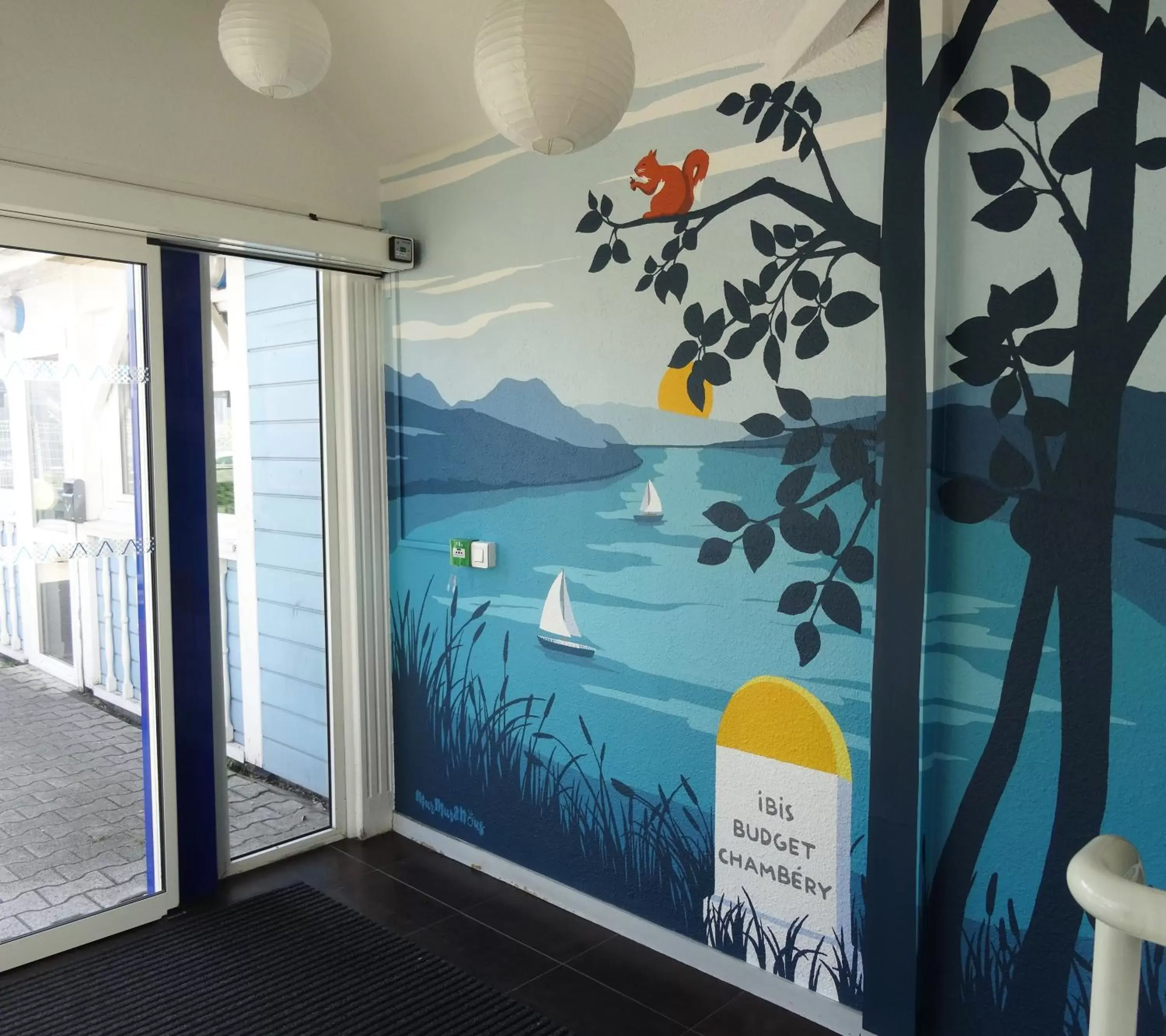 Facade/entrance in Ibis budget Chambéry Centre Ville Facade/entrance in Ibis budget Chambéry Centre Ville