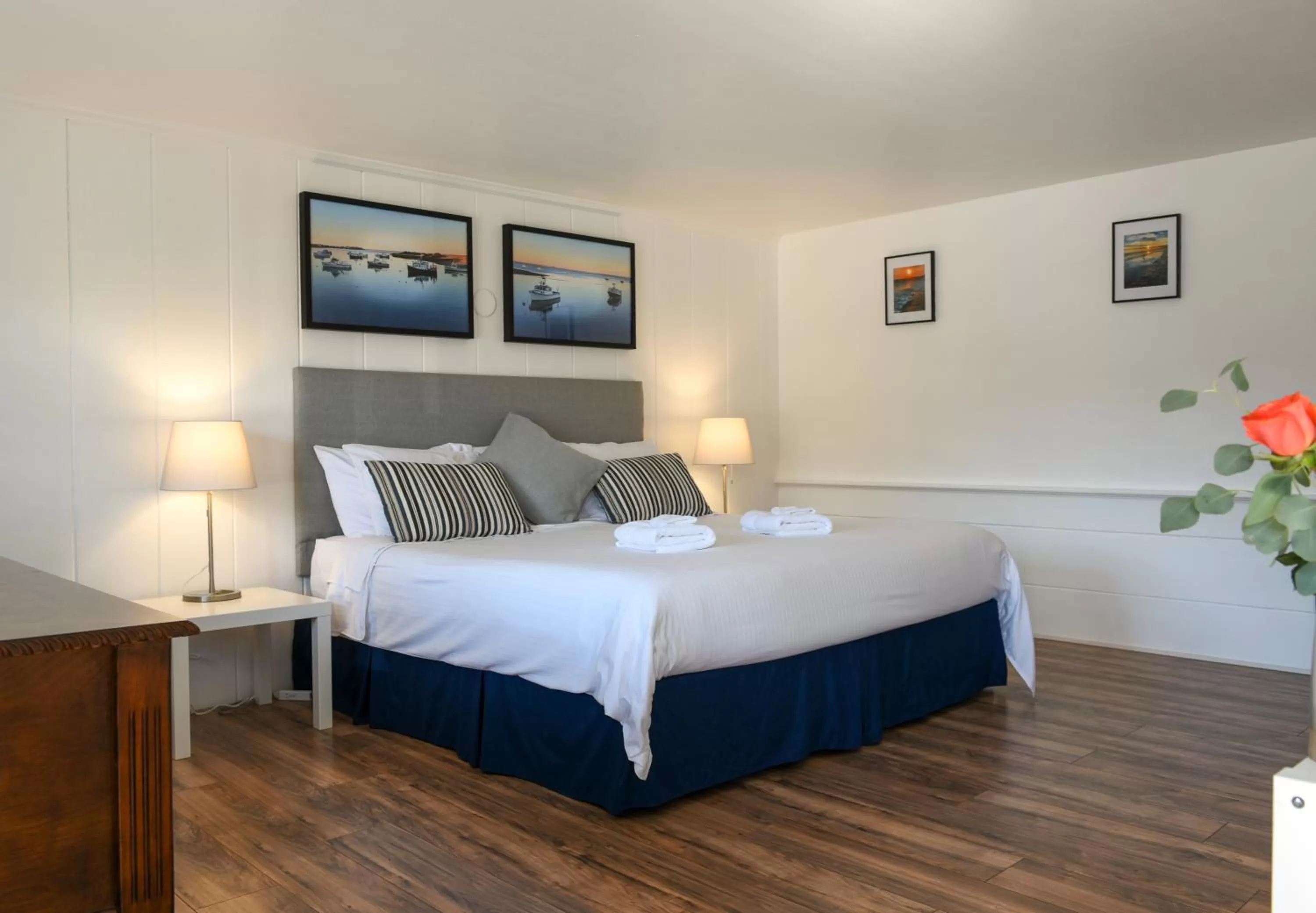 Bed in Cape Cod Veranda