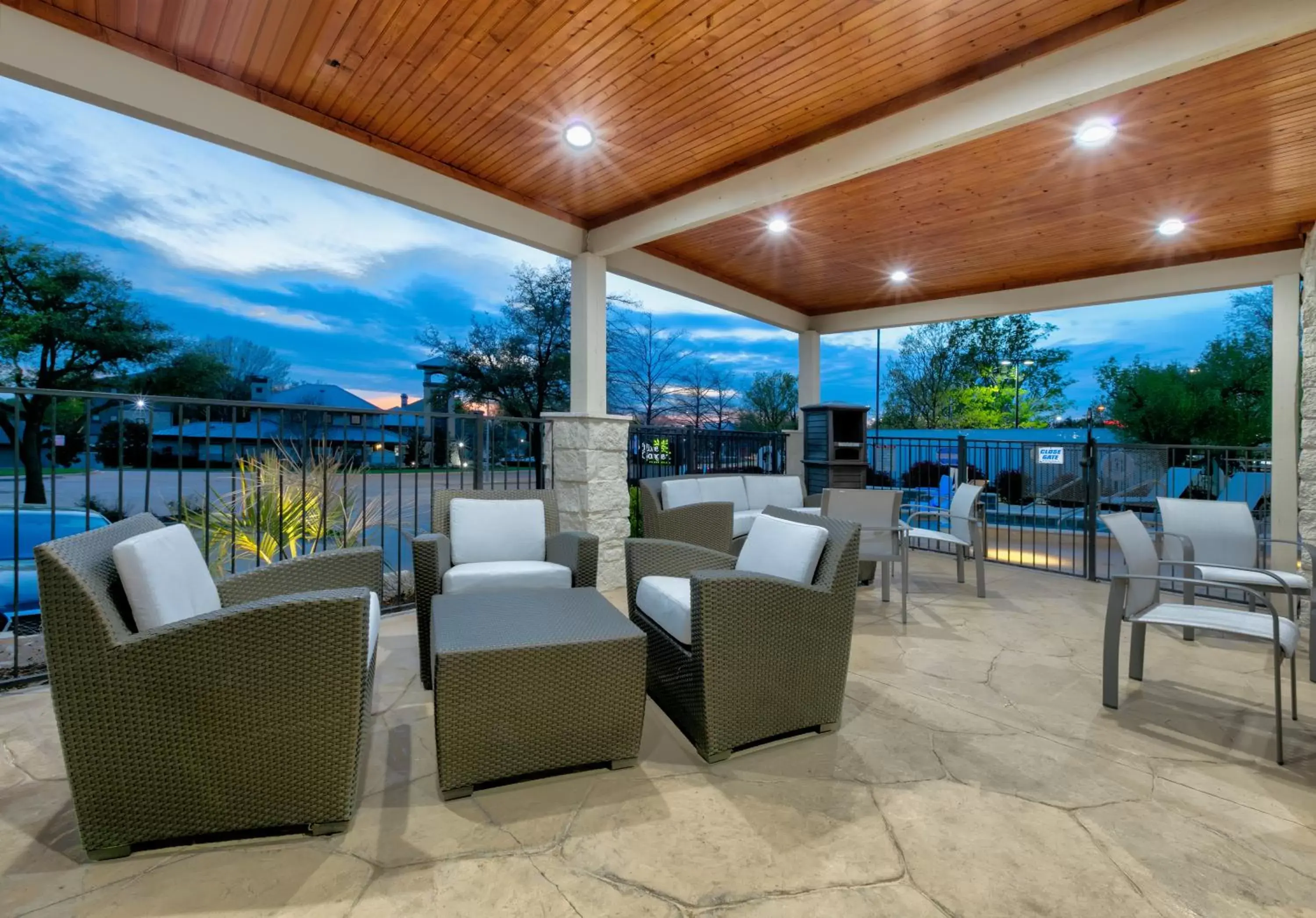 Swimming pool in Holiday Inn Express & Suites - Dallas Park Central Northeast, an IHG Hotel