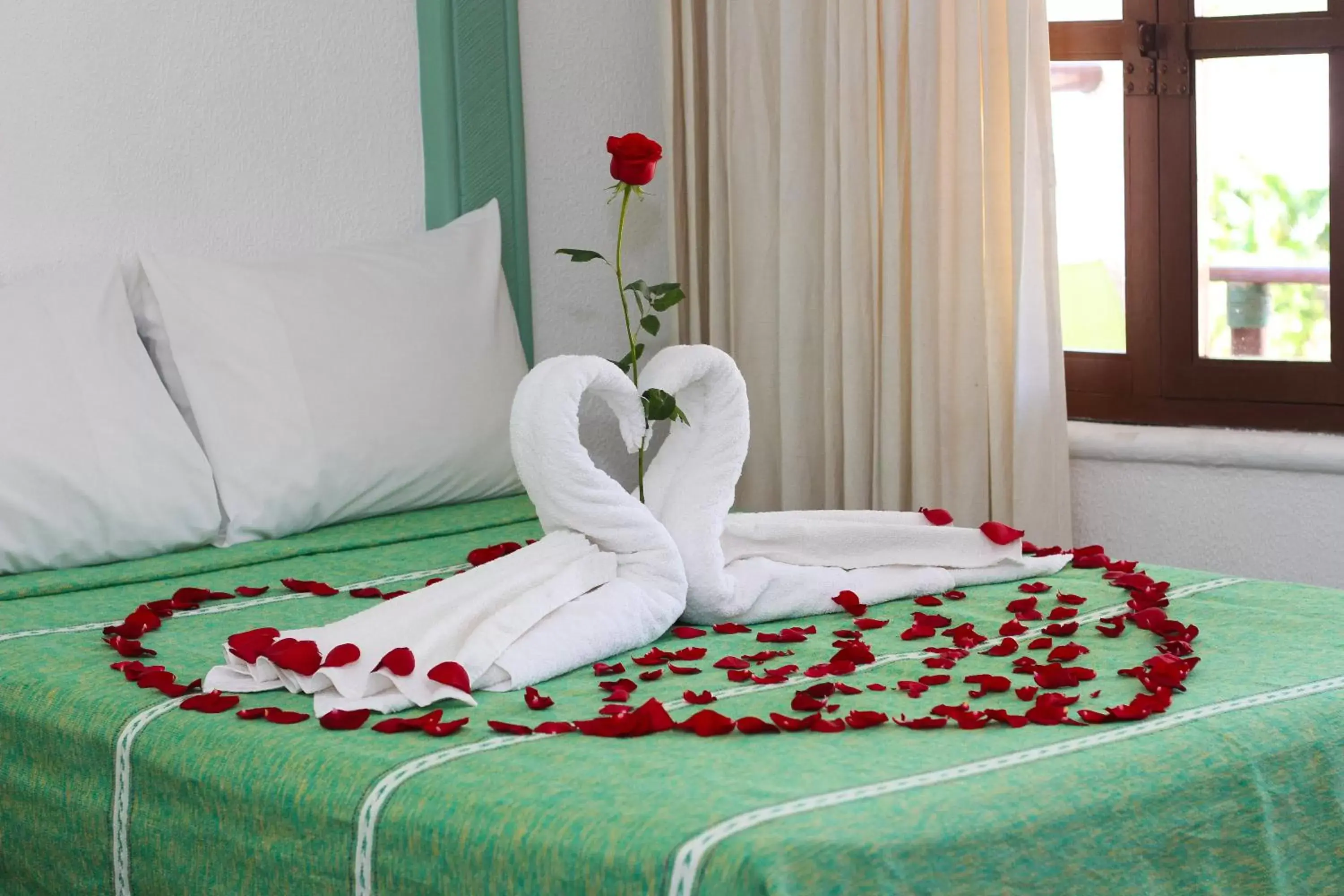 Bed in Hotel Careyes Puerto Escondido