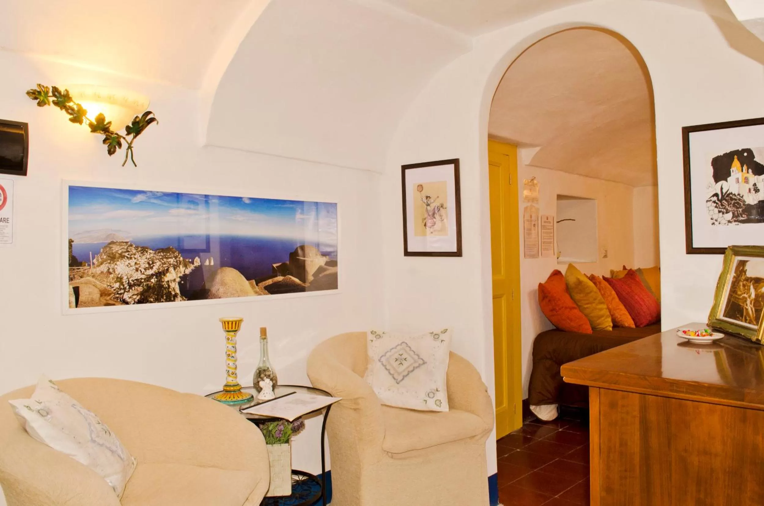 Photo of the whole room in Antico Monastero Di Anacapri