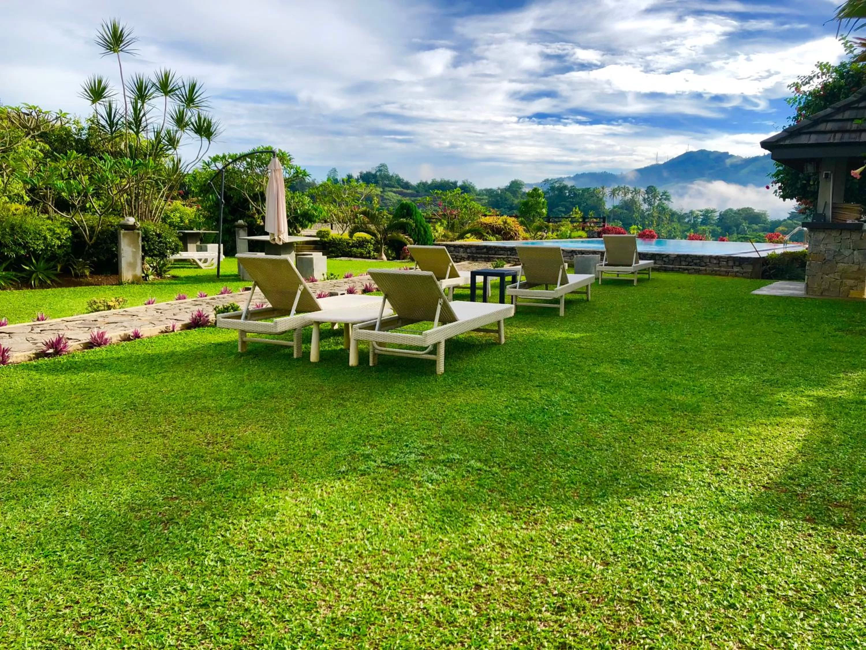 Garden in Elegant Hotel