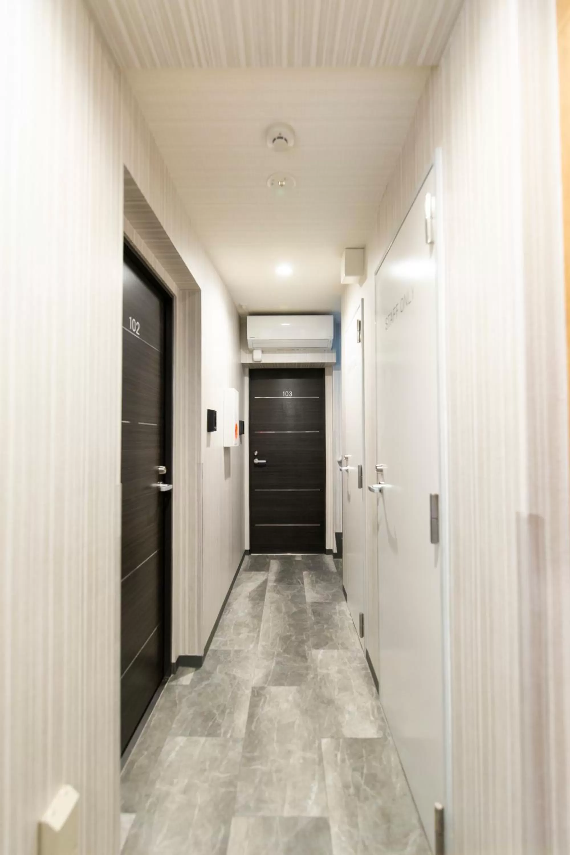 On site in GLOU Higashi Shinjuku