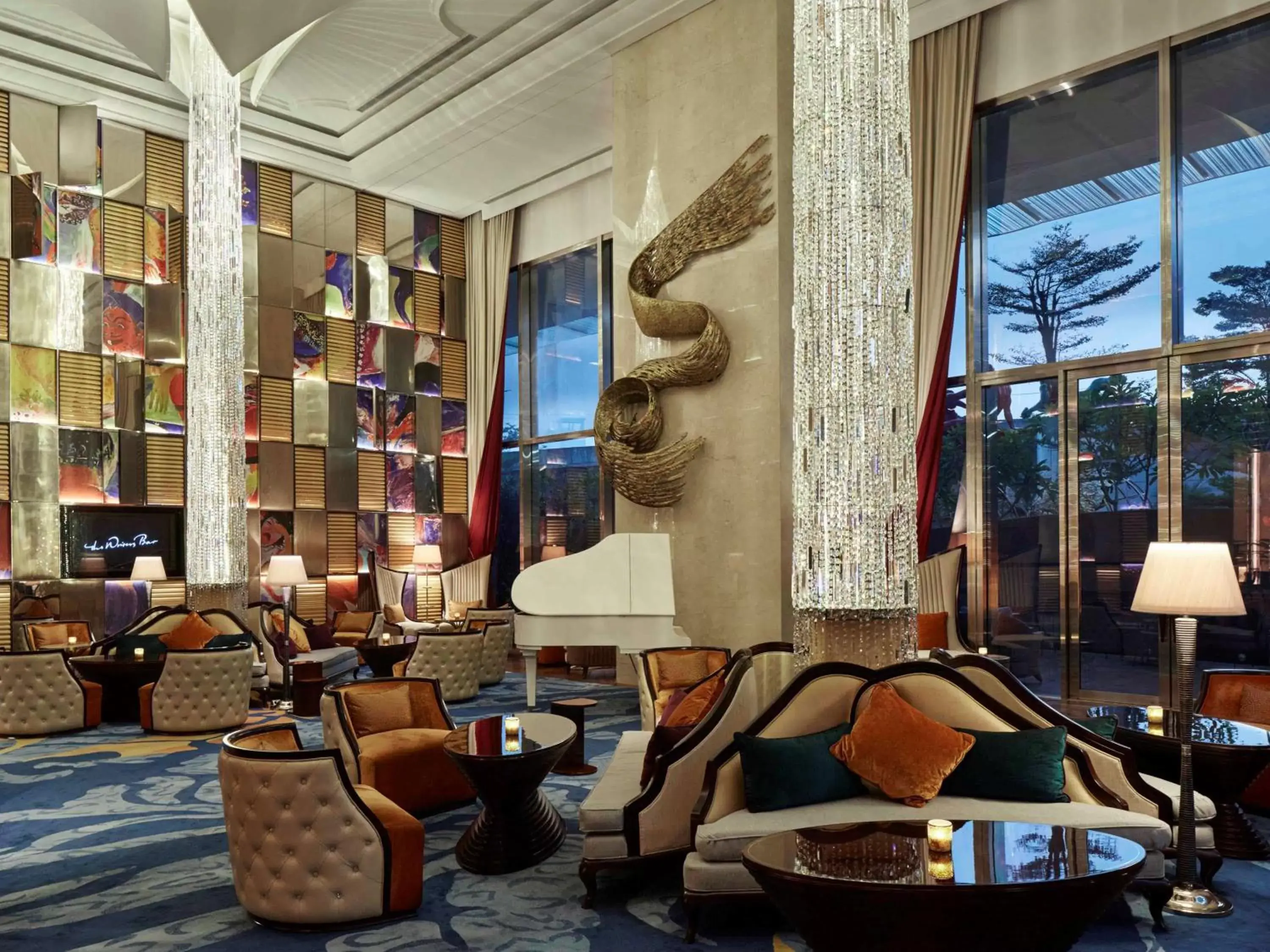 Lounge or bar in Raffles Jakarta