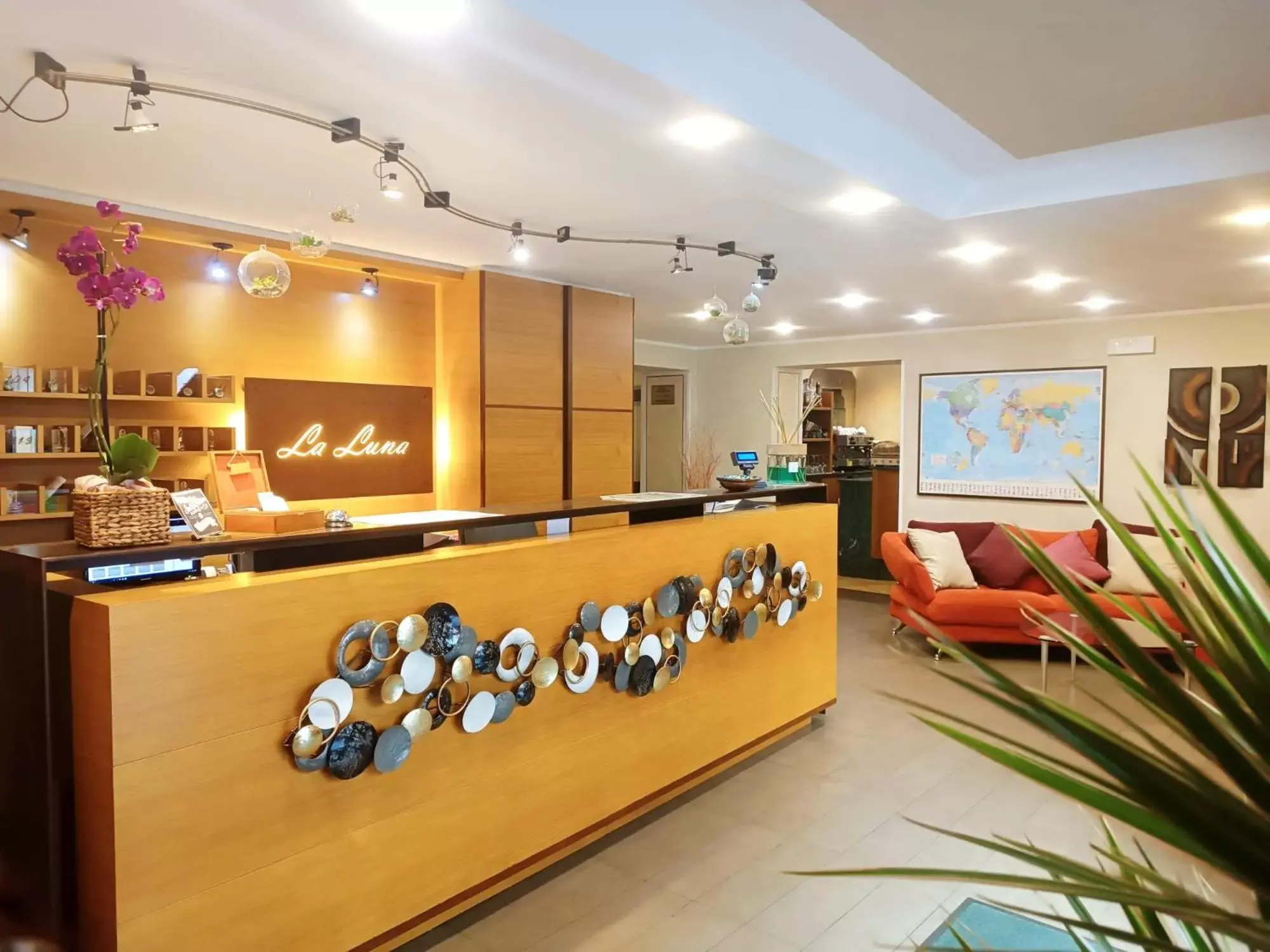 Lobby or reception, Lobby/Reception in Hotel La Luna