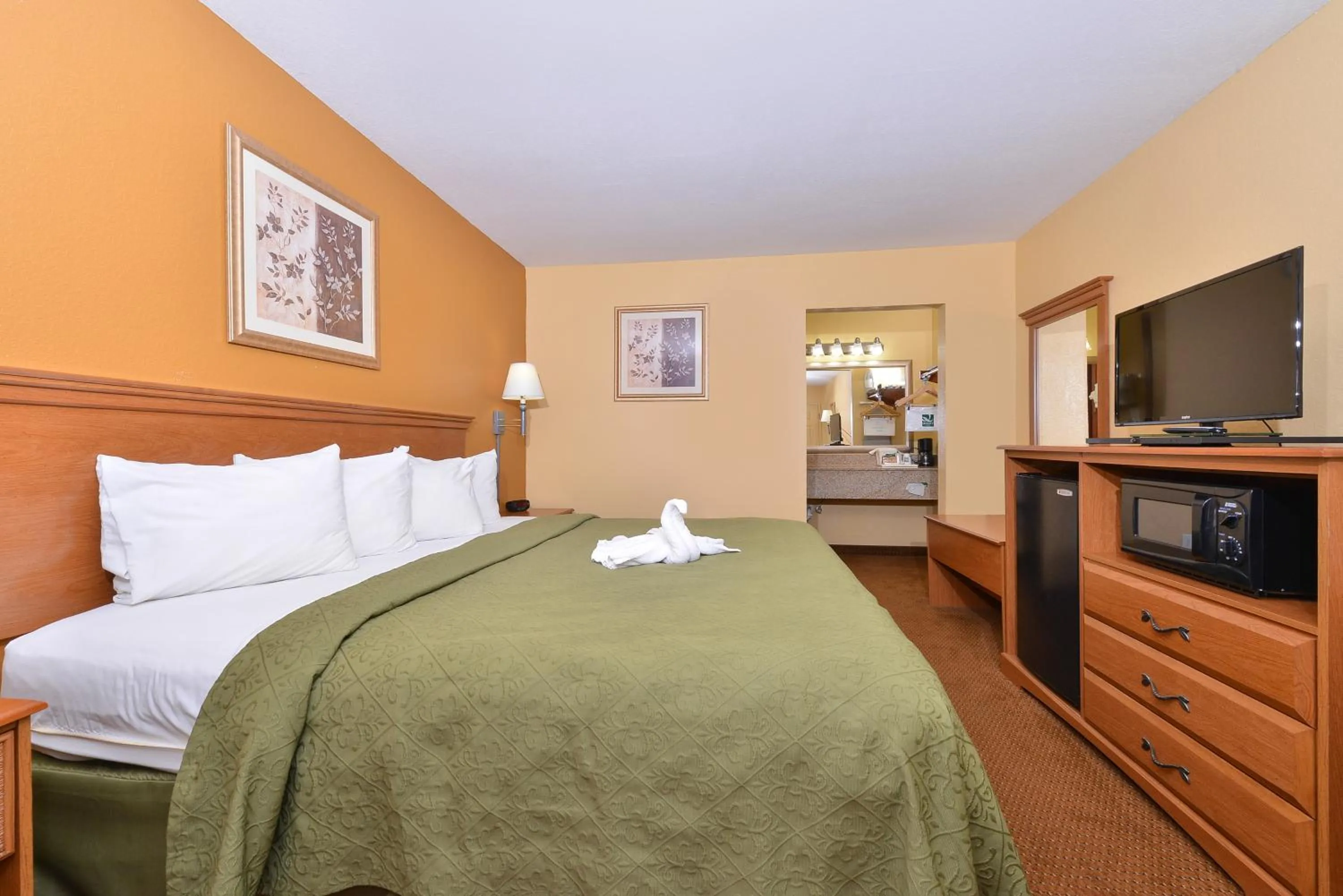 Bedroom, Bed in Quality Inn & Suites Cartersville North