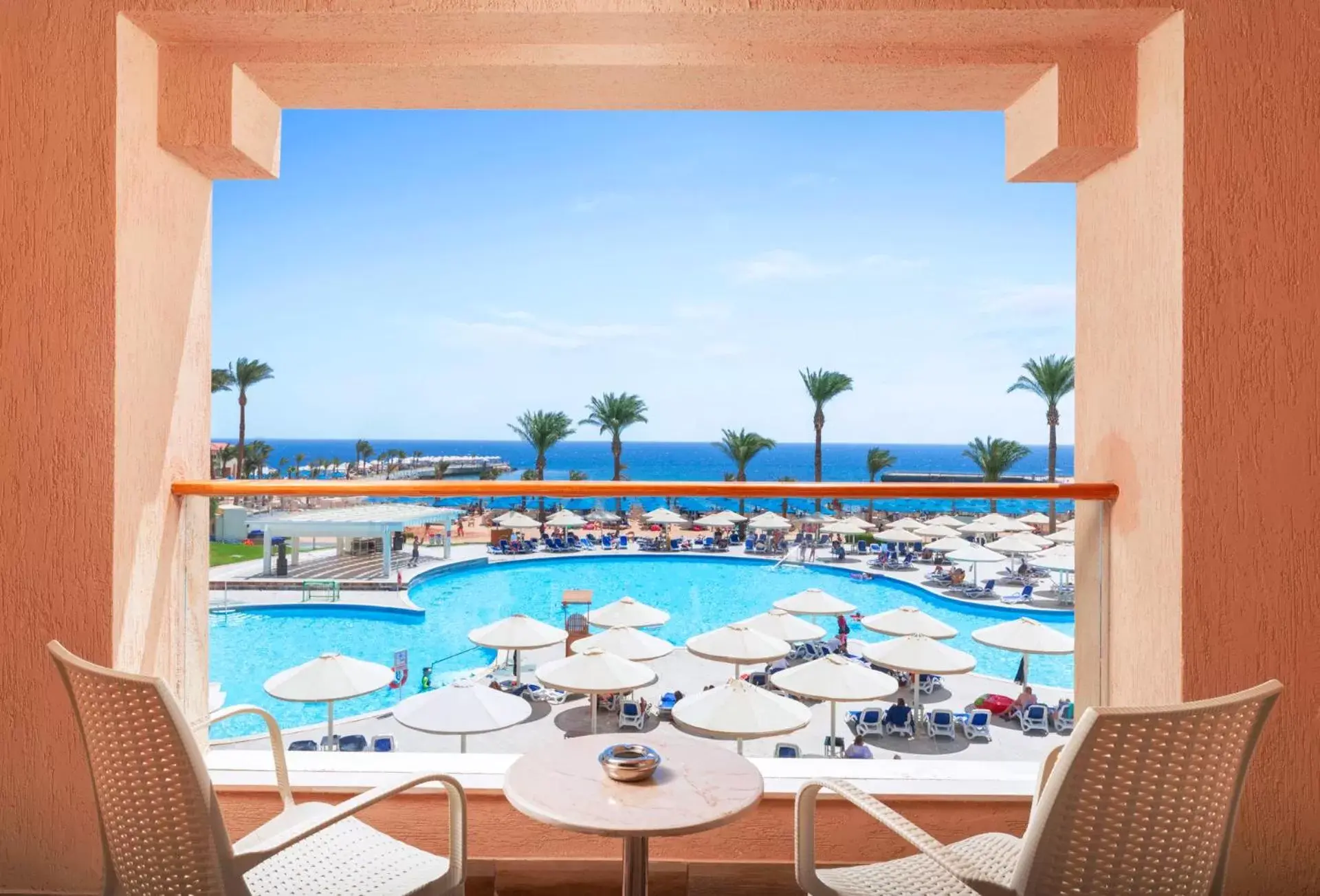 Sea view, Pool View in Beach Albatros Resort - Hurghada