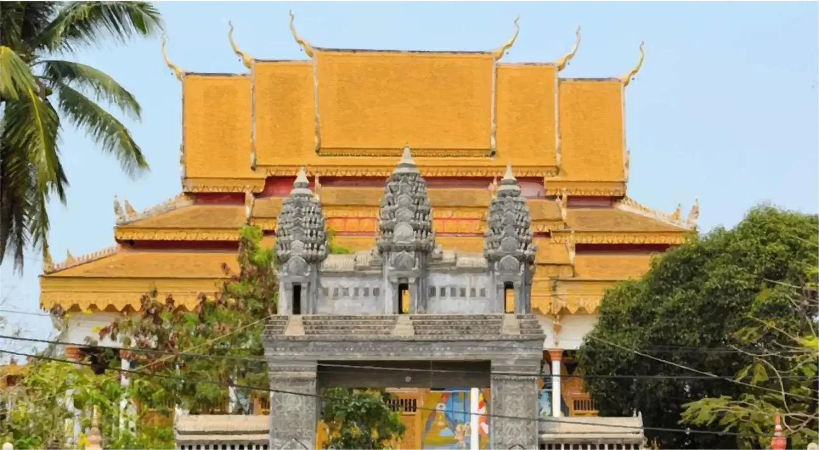 View (from property/room), Property Building in Central Corner d'Angkor