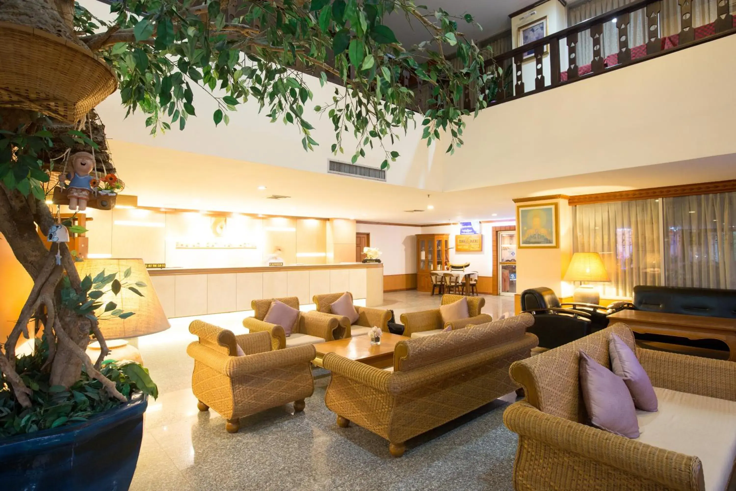 Lobby or reception, Seating Area in Phayao Gateway Hotel