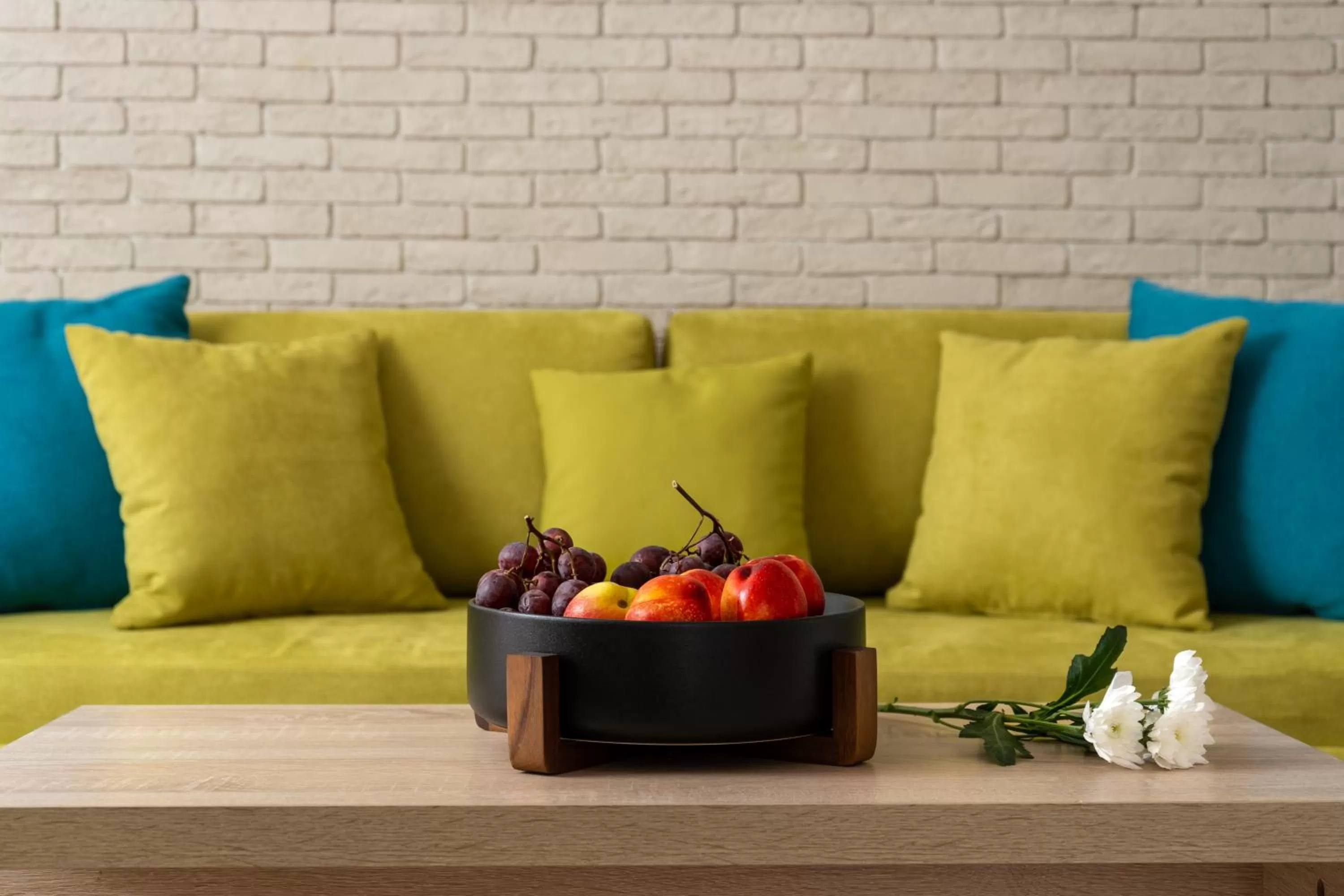 Seating area in Polis of Naxos