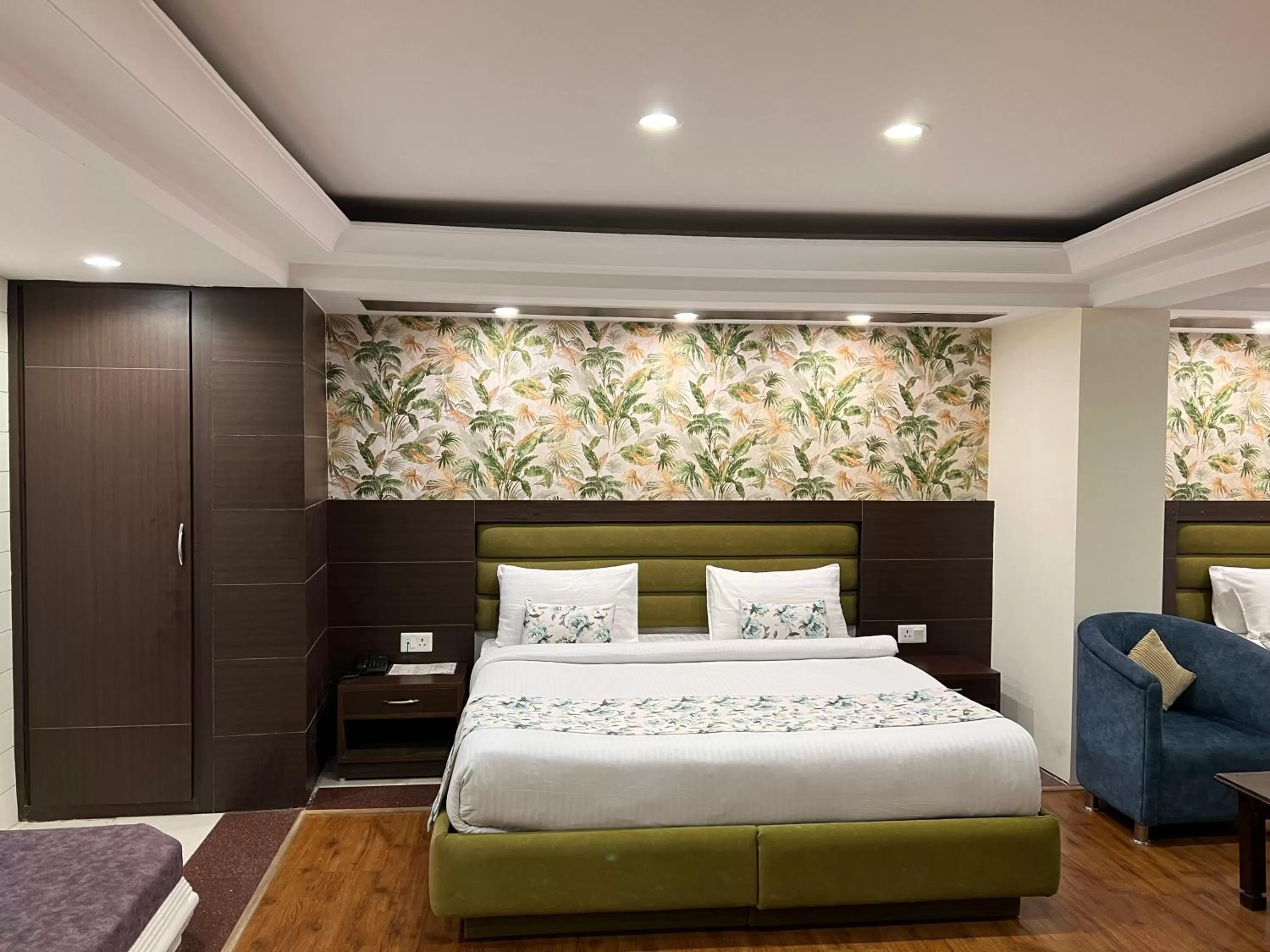 Bed in Hotel Shiva Continental