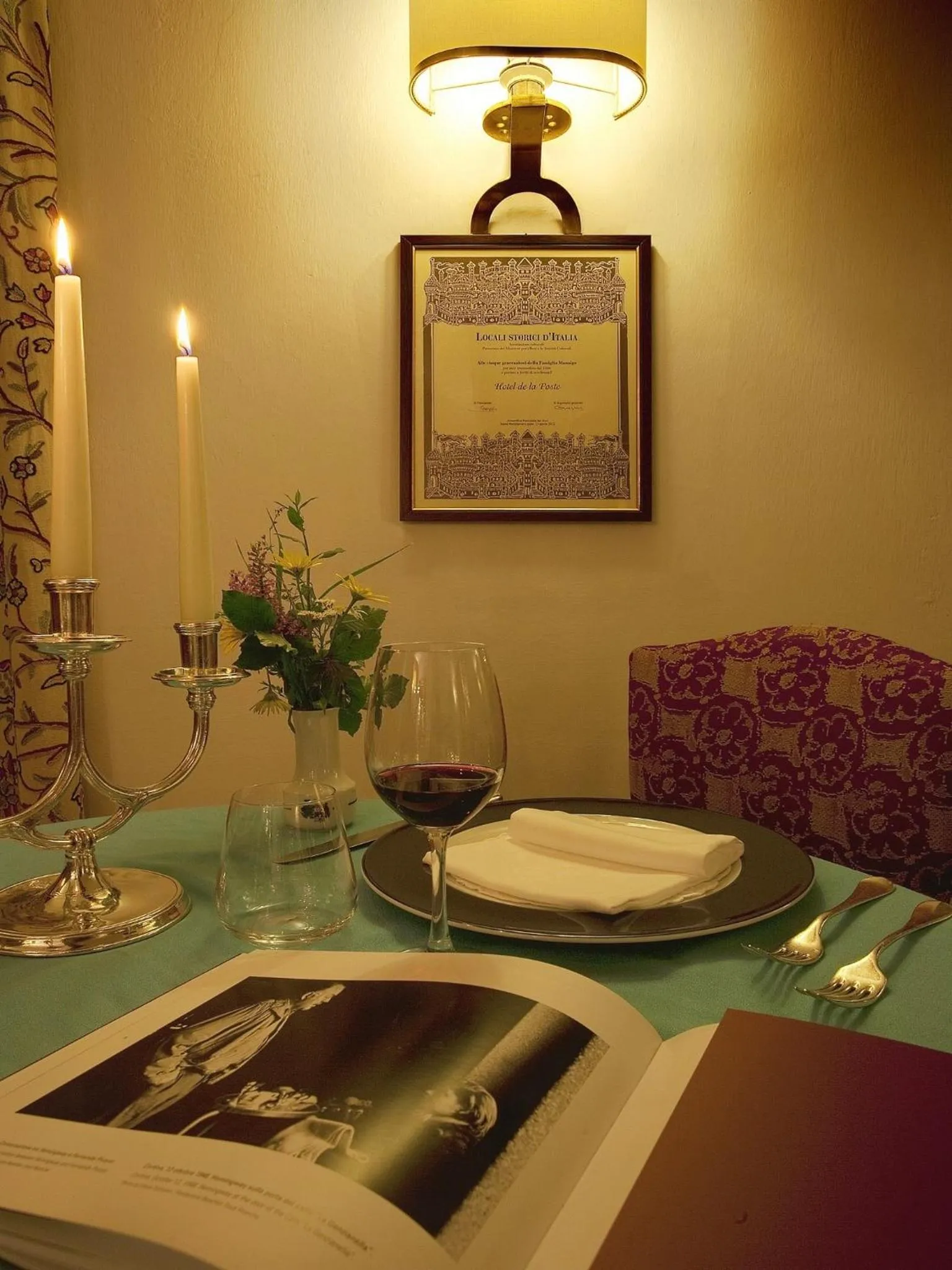 Restaurant/places to eat in Hotel De La Poste