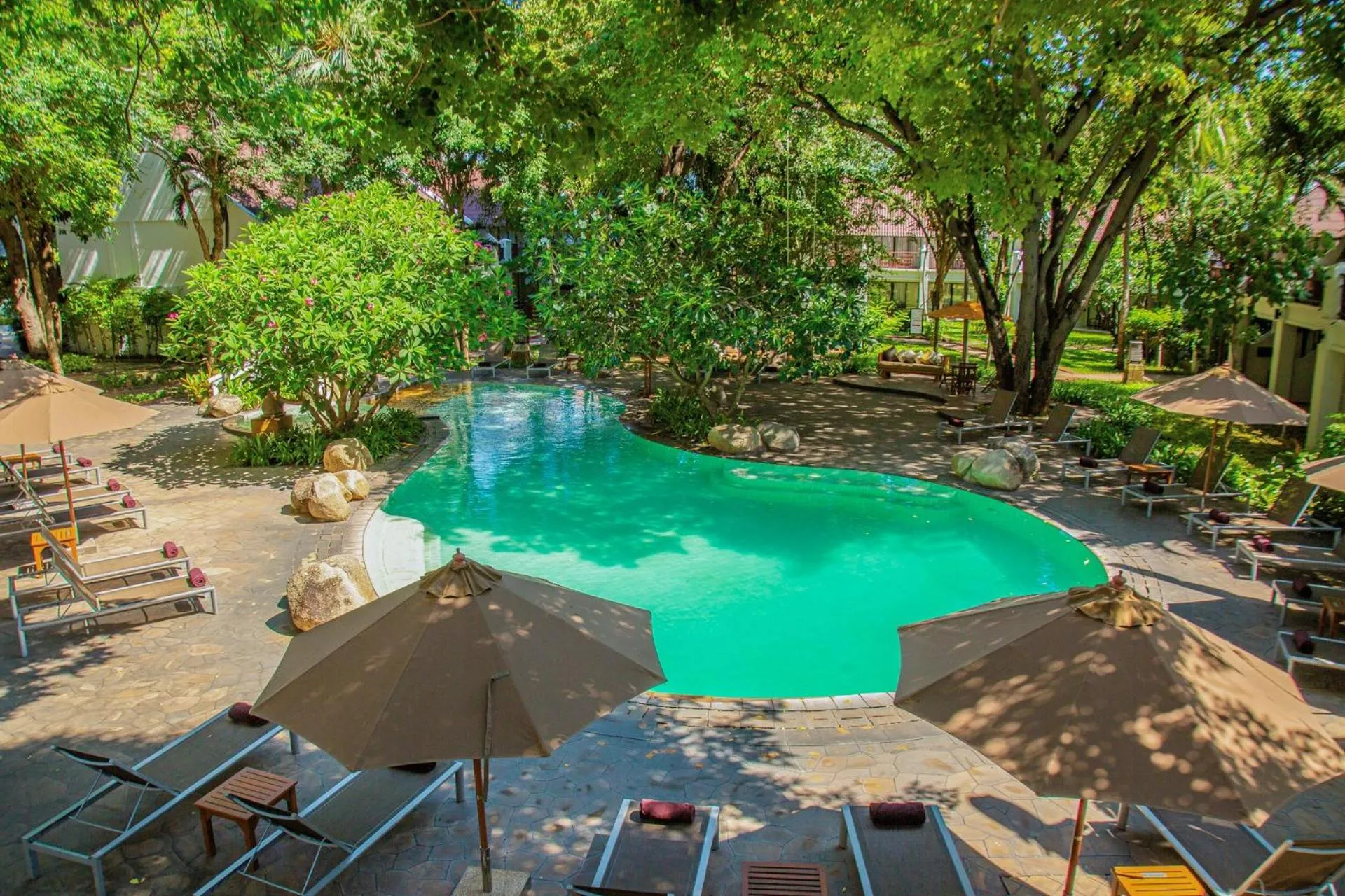 Swimming pool in Woodlands Hotel and Resort Pattaya