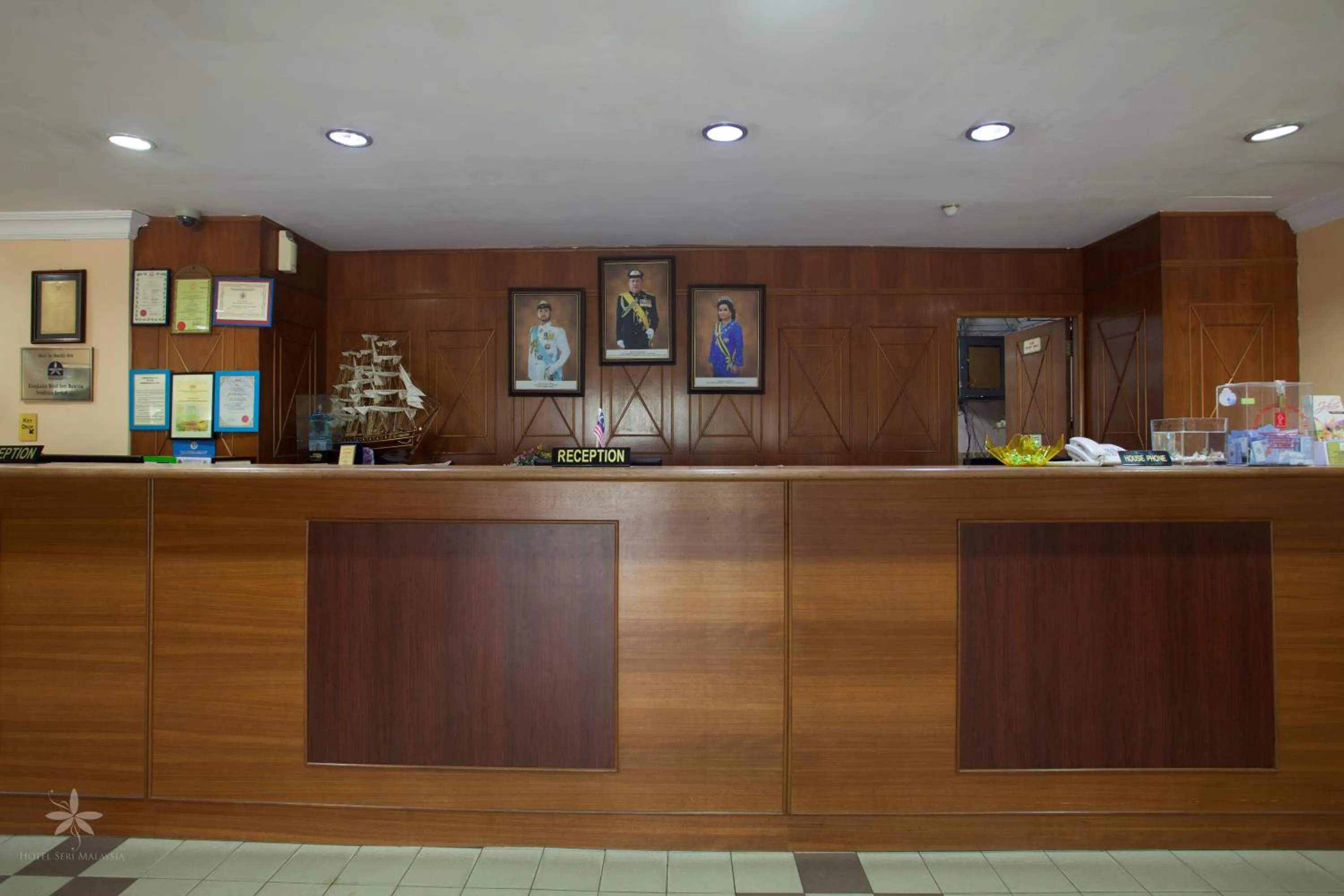 Lobby or reception in Hotel Seri Malaysia Johor Bahru