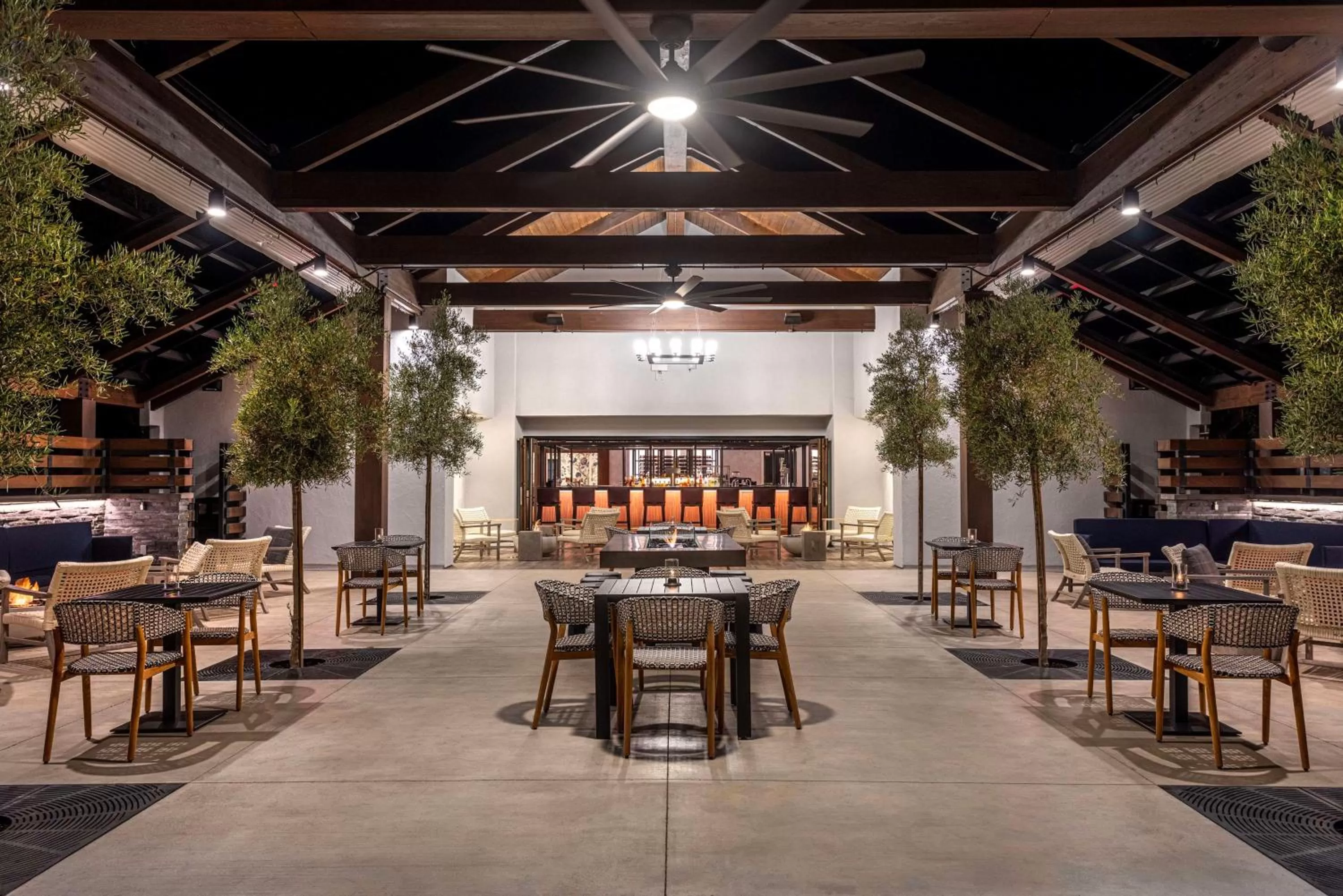 Inner courtyard view in The Hadsten Solvang, Tapestry Collection by Hilton
