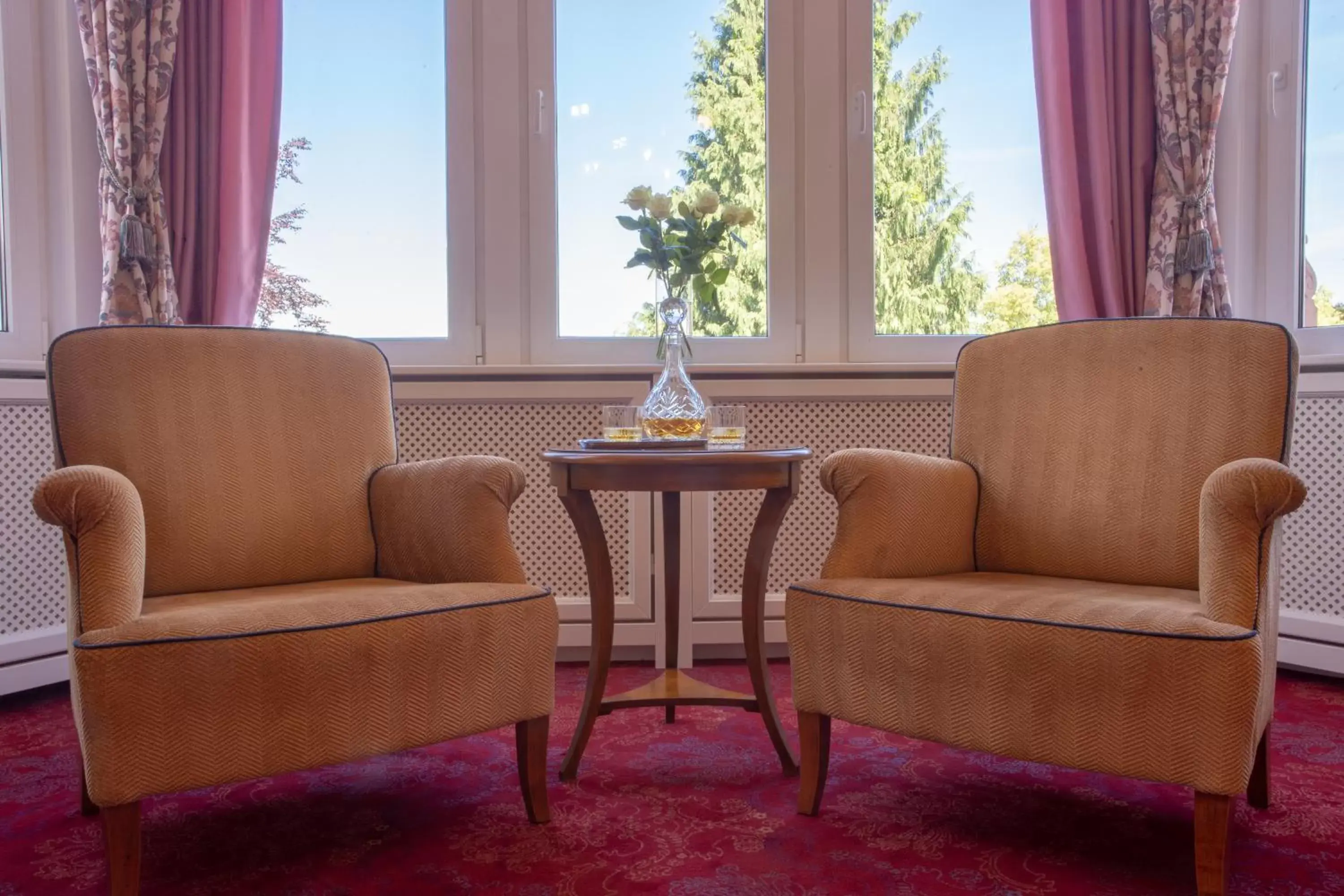 Decorative detail, Seating Area in Hotel Erbprinzenpalais