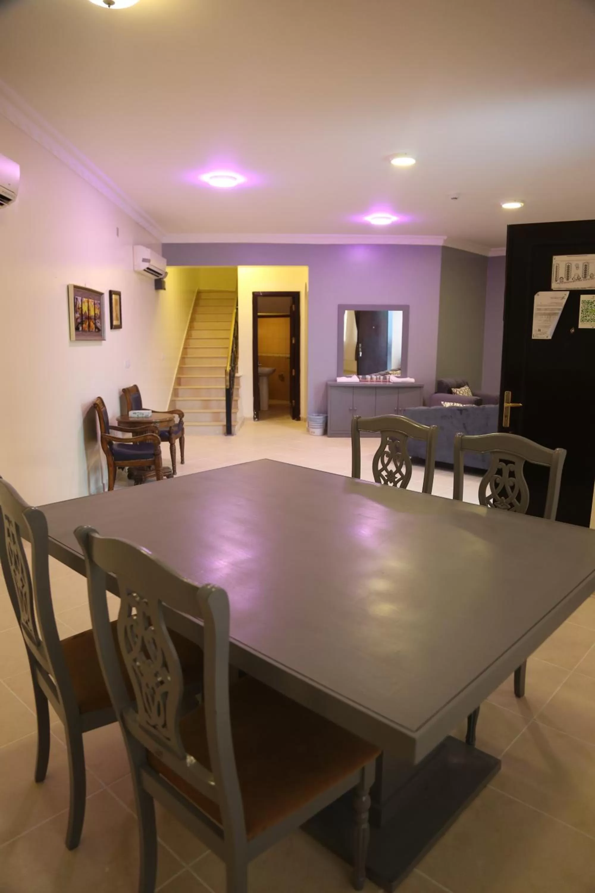 Dining area in منتجع الاحلام ينبع & Alahlam Resort Yanbu