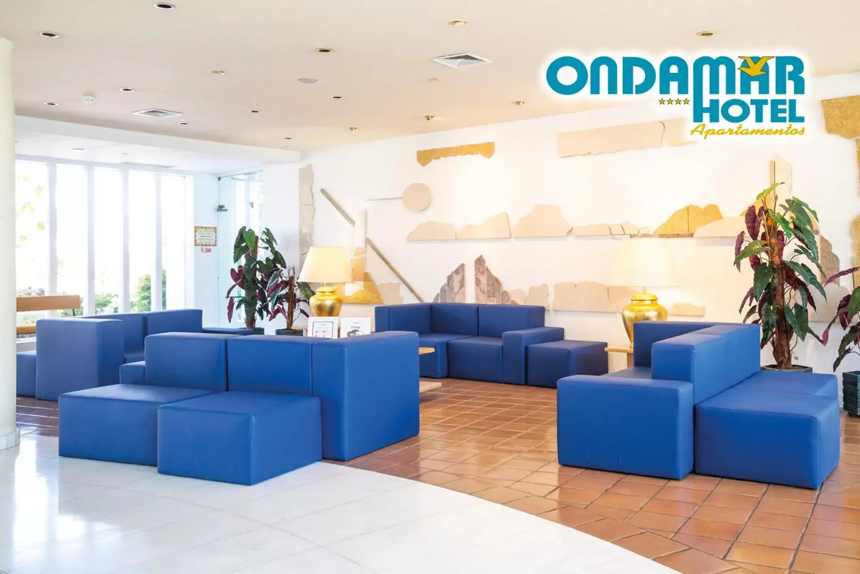 Lobby or reception, Lobby/Reception in Ondamar Hotel Apartamentos