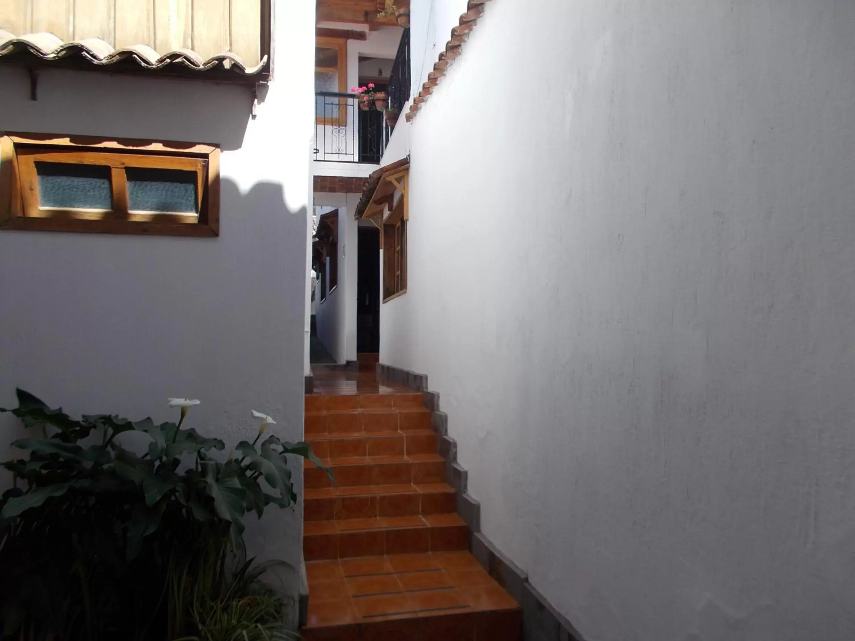 Property building in Las Margaritas Hotel Posada