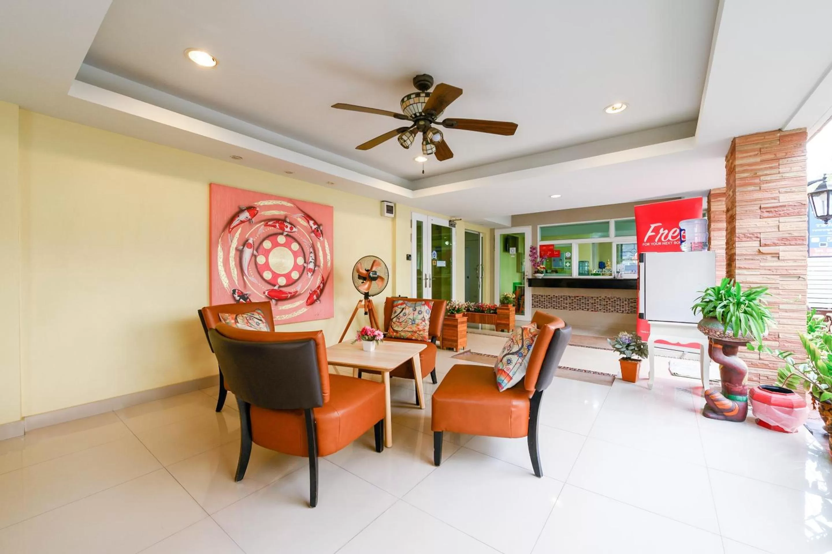 Lobby or reception in Salin Home Hotel Ramkhamhaeng