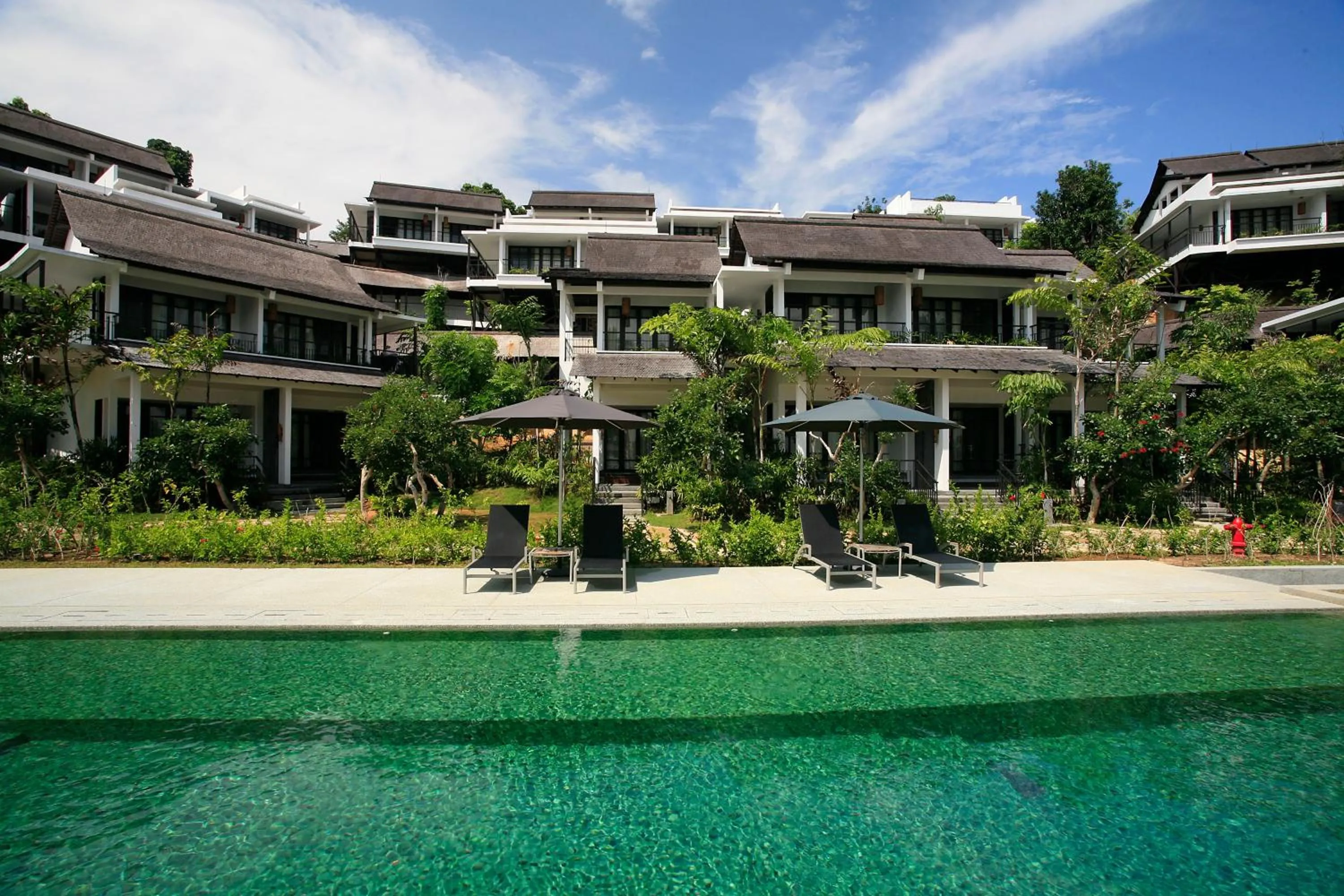 Property building in Turi Beach Resort