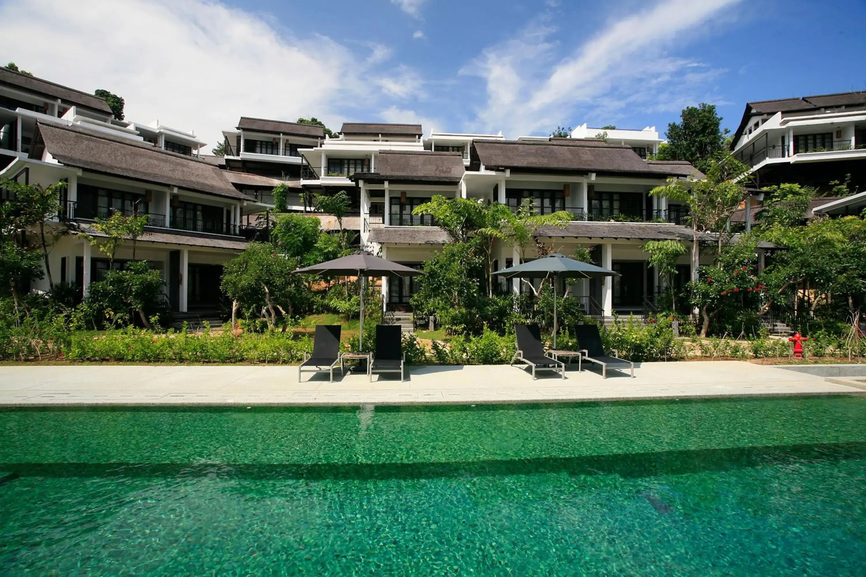 Property building in Turi Beach Resort Property building in Turi Beach Resort